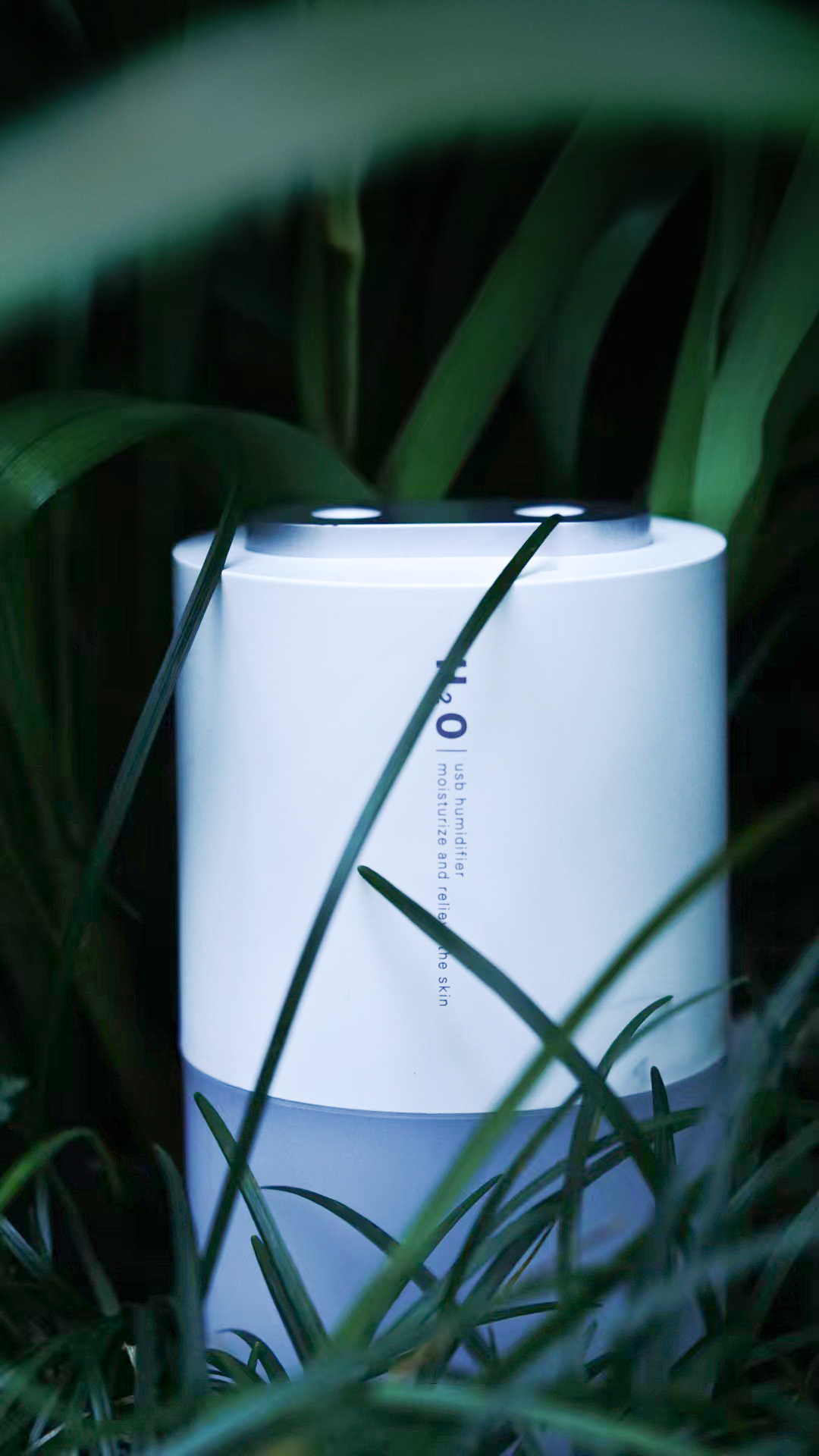 Humidifier，Photography，Green planting scene，shot，