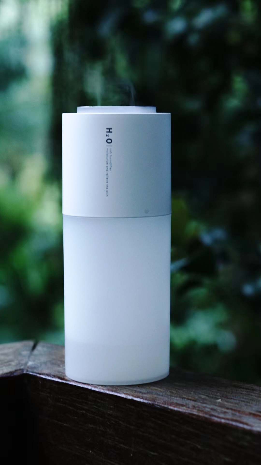 Humidifier，Photography，Green planting scene，shot，