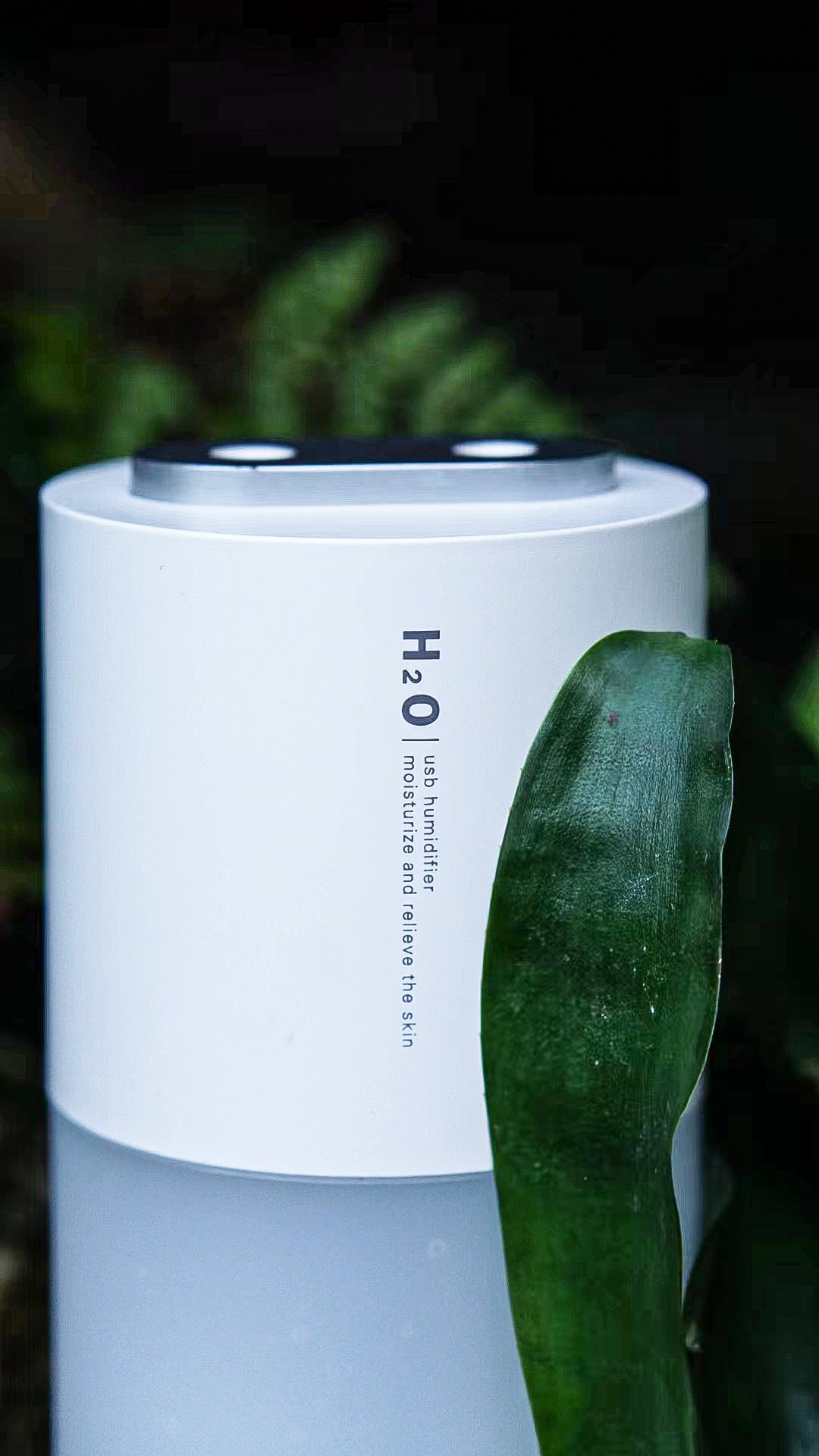 Humidifier，Photography，Green planting scene，shot，