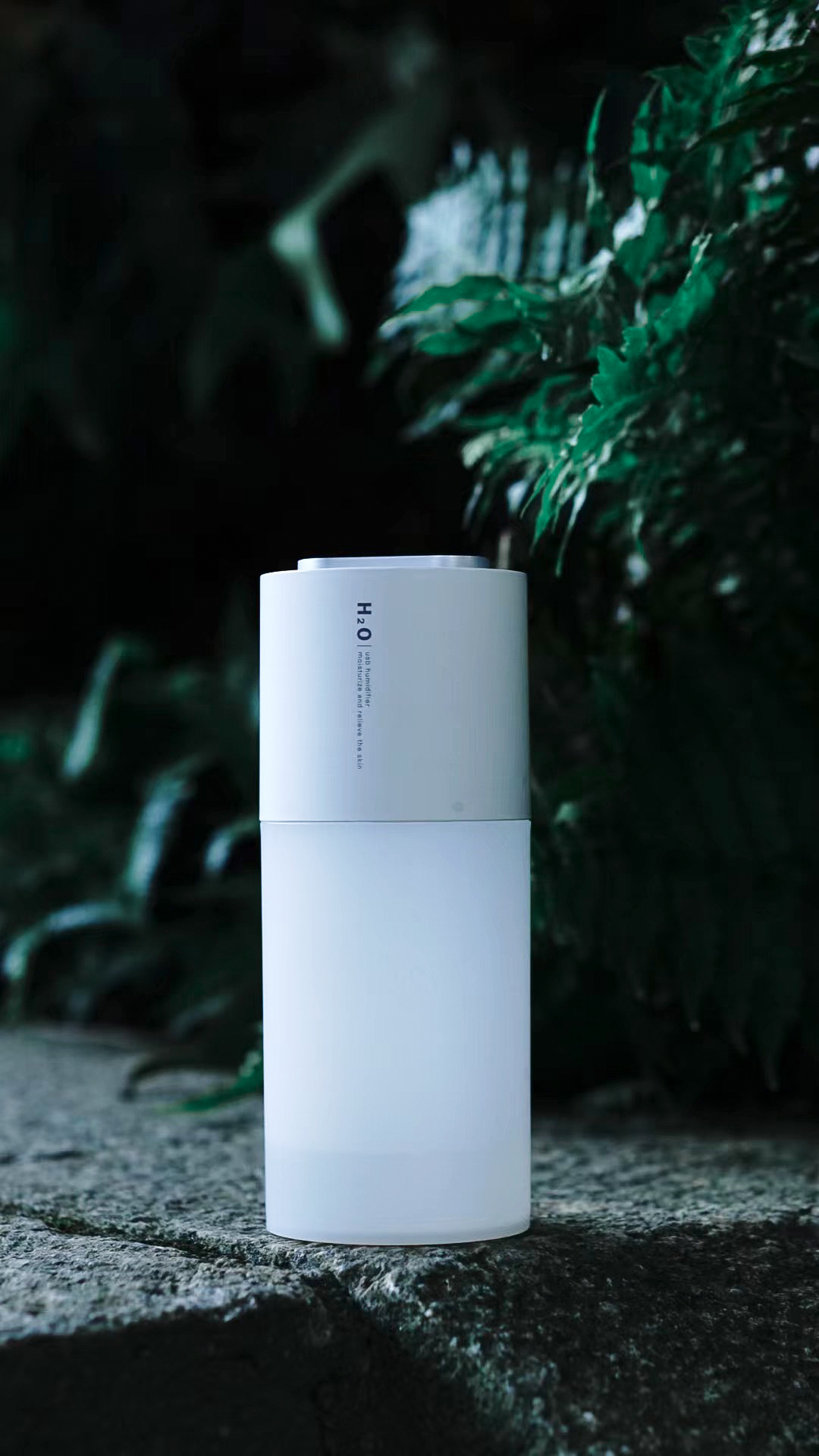 Humidifier，Photography，Green planting scene，shot，