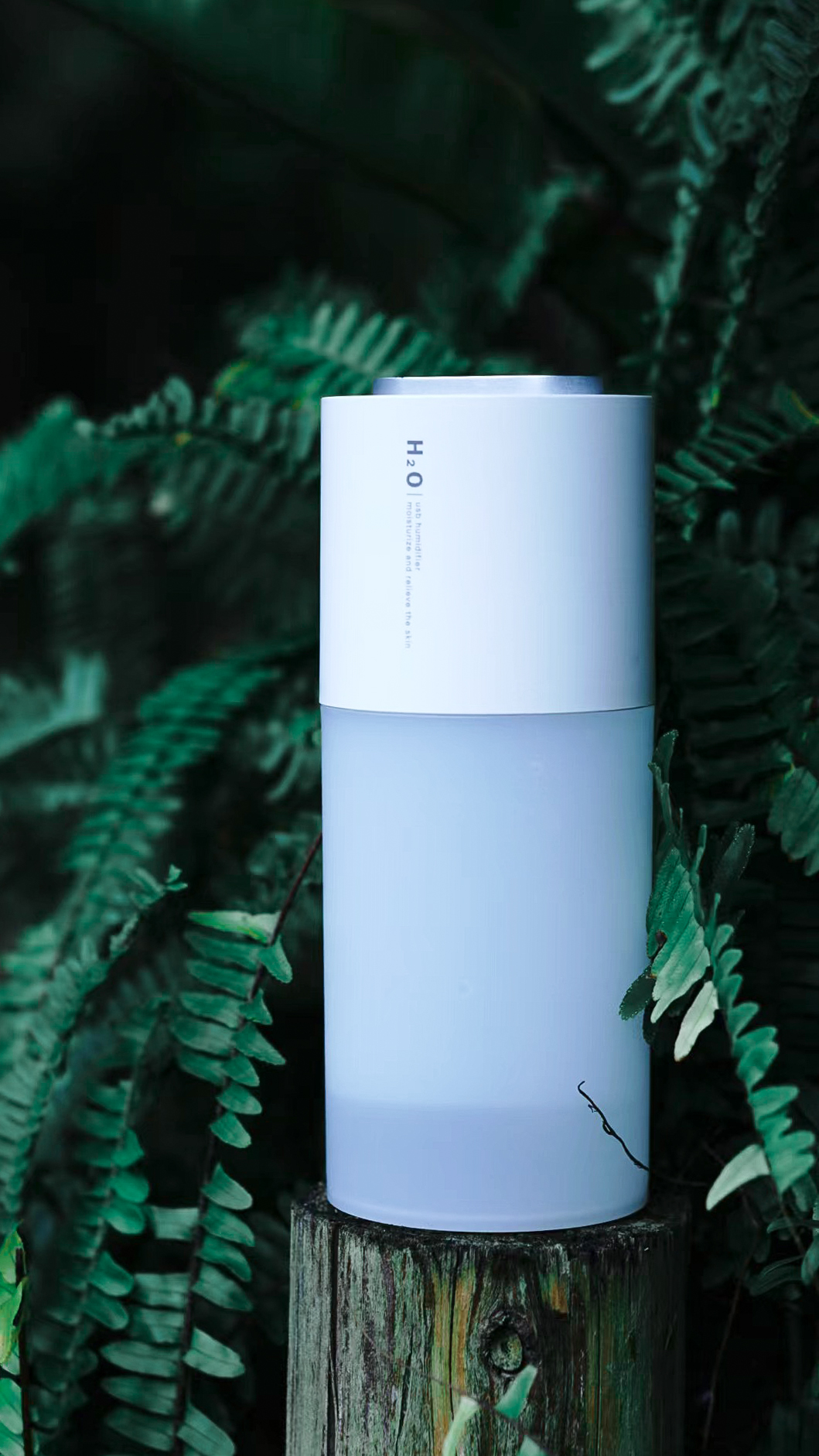 Humidifier，Photography，Green planting scene，shot，