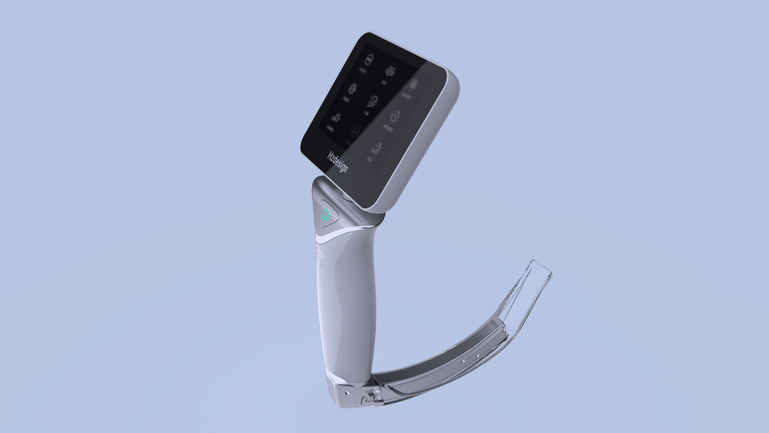 product design，Medical products，Appearance design，laryngoscope，industrial design，