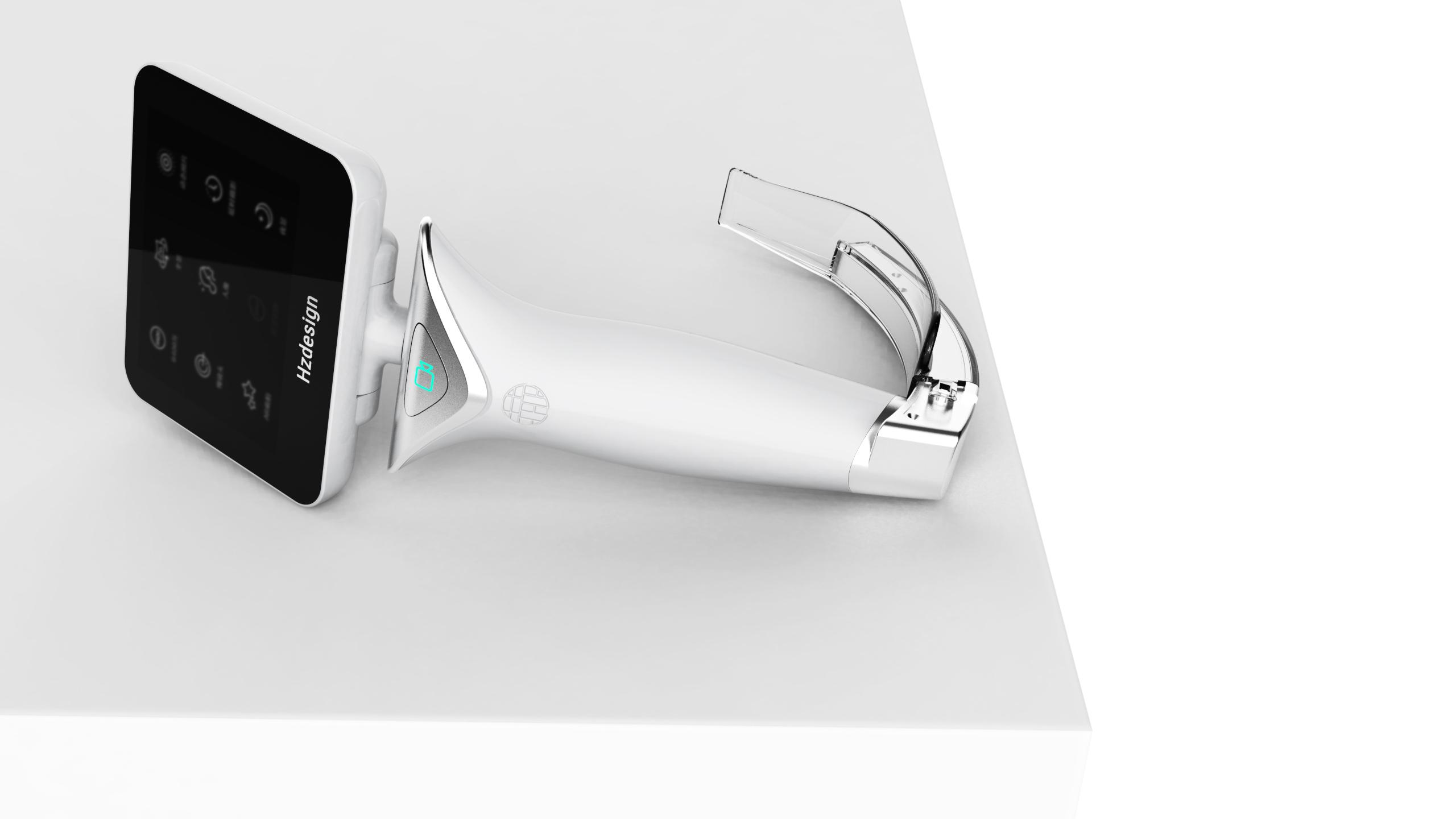 product design，Medical products，Appearance design，laryngoscope，industrial design，