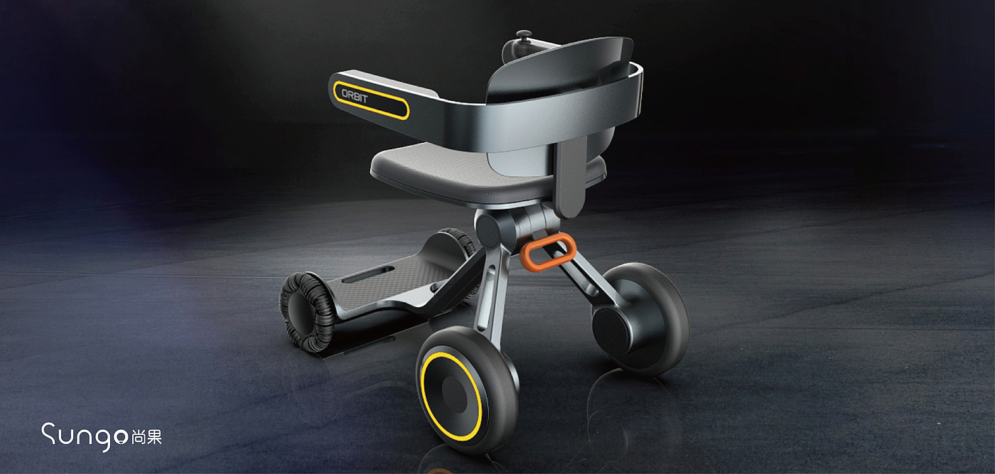 industrial design，Intelligent wheelchair，Appearance design，