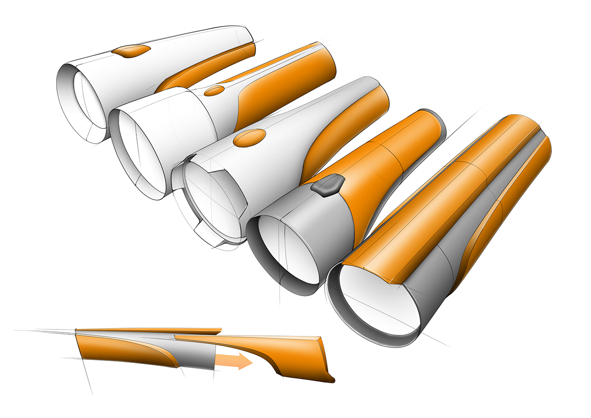 Hand drawn，product design，industrial design，painting，