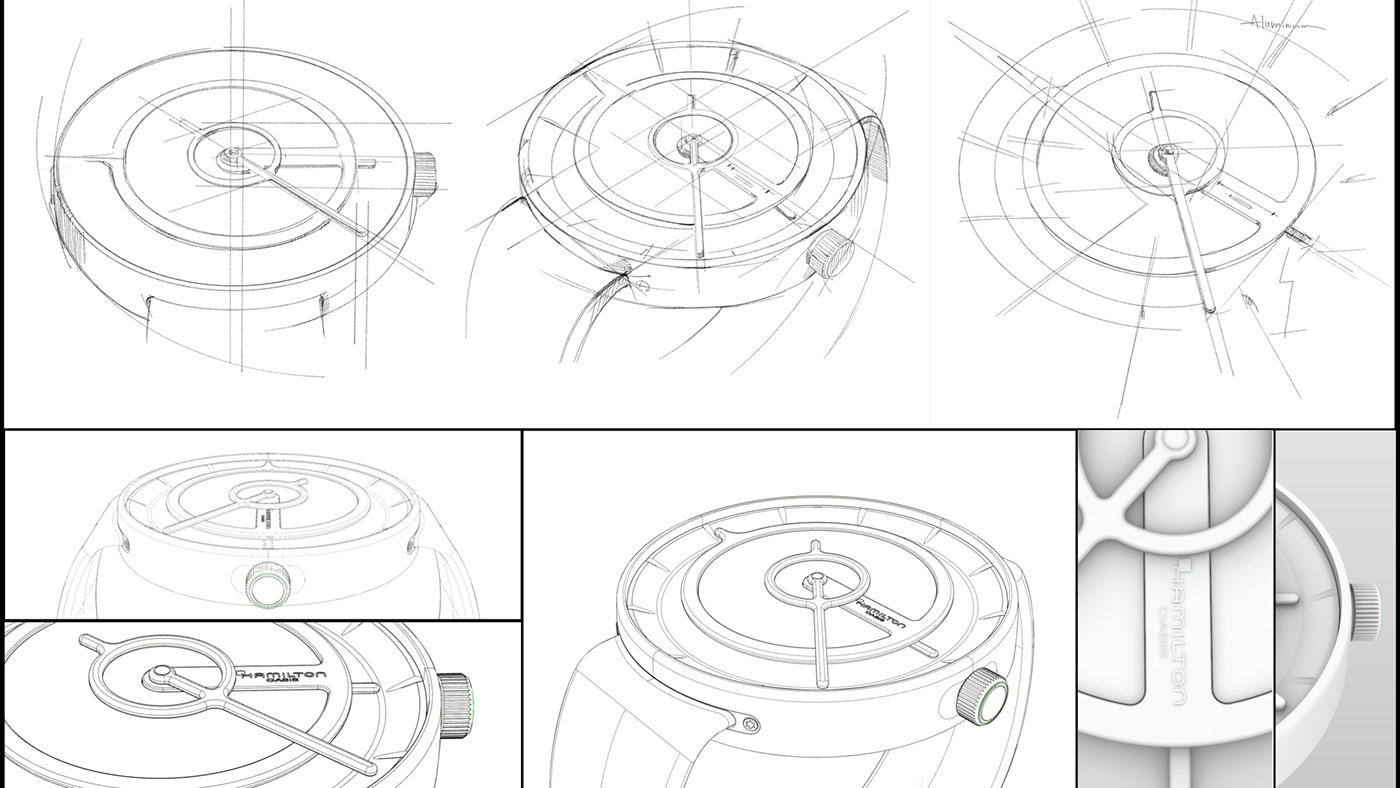 Wrist watch，Brand identity，Brand design，Hamilton，HAMILTON OASIS，