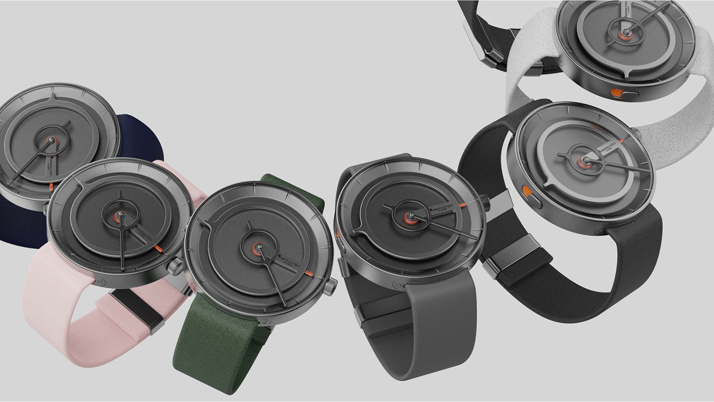 Wrist watch，Brand identity，Brand design，Hamilton，HAMILTON OASIS，