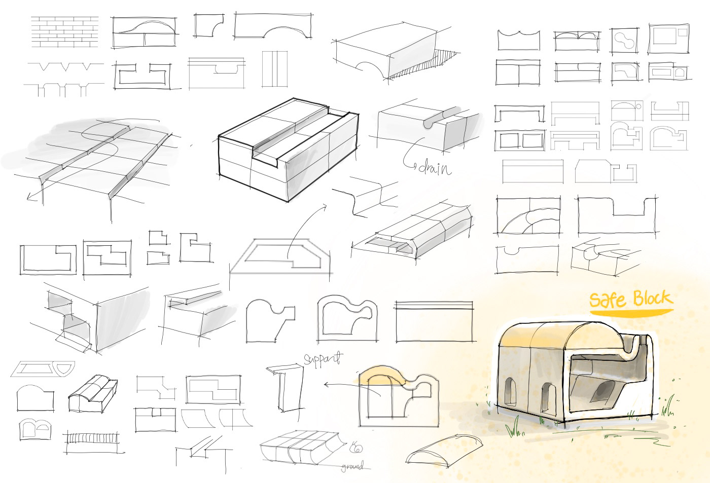 SafeBlocks，Design，brick，environment，ecology，