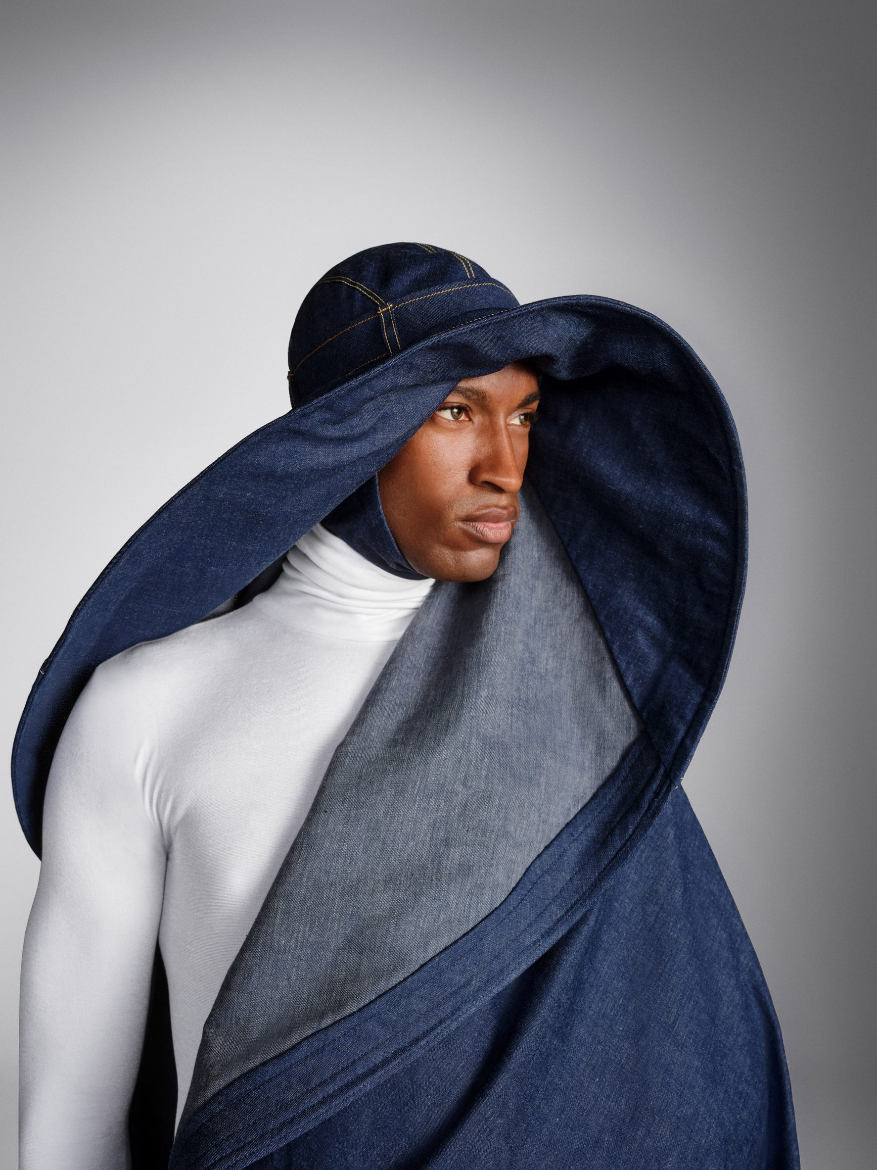 fashion，Hat，High fashion，Denim，clothes，Design，