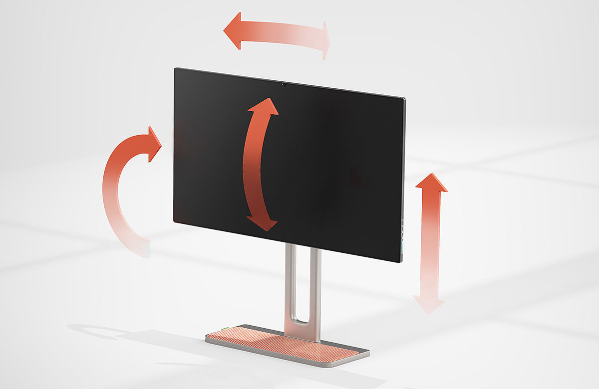computer，monitor，Gemini，product design，Gemini display，