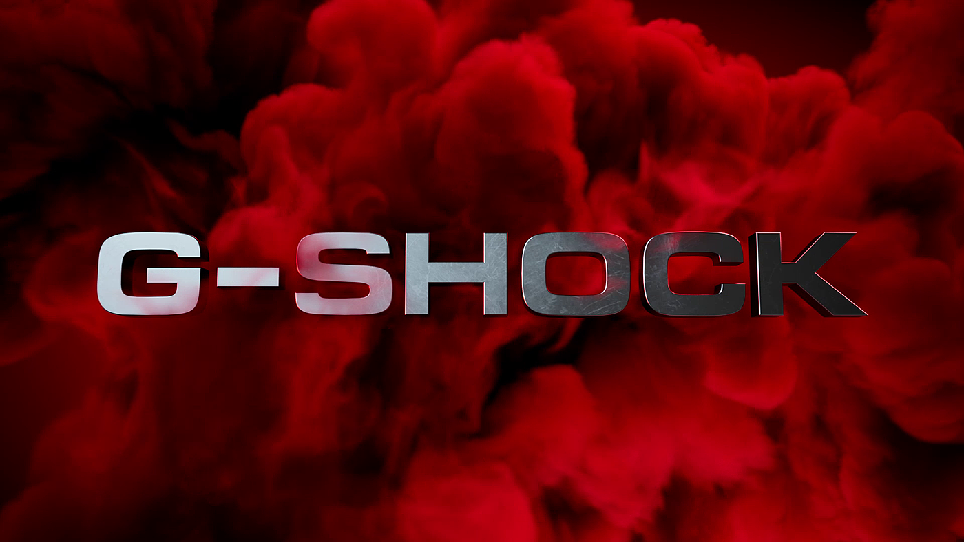 G-Shock，Wrist watch，gules，Ignite，