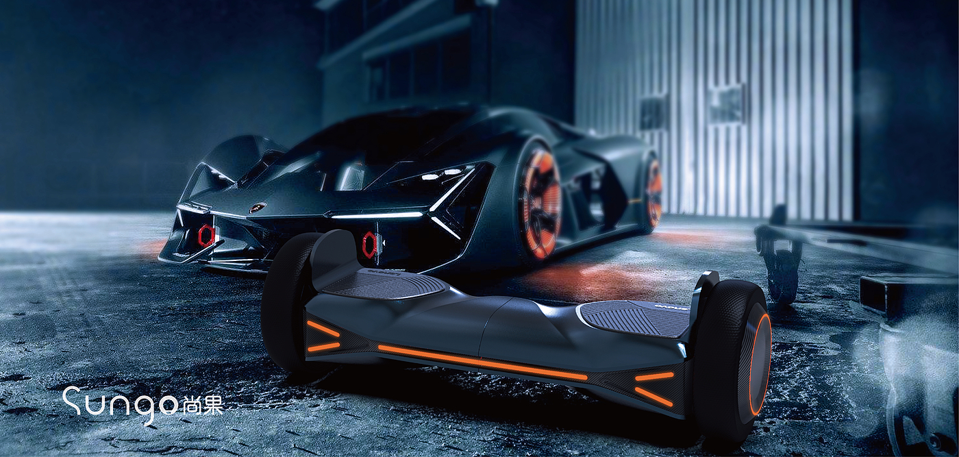 industrial design，Appearance design，Balance car，