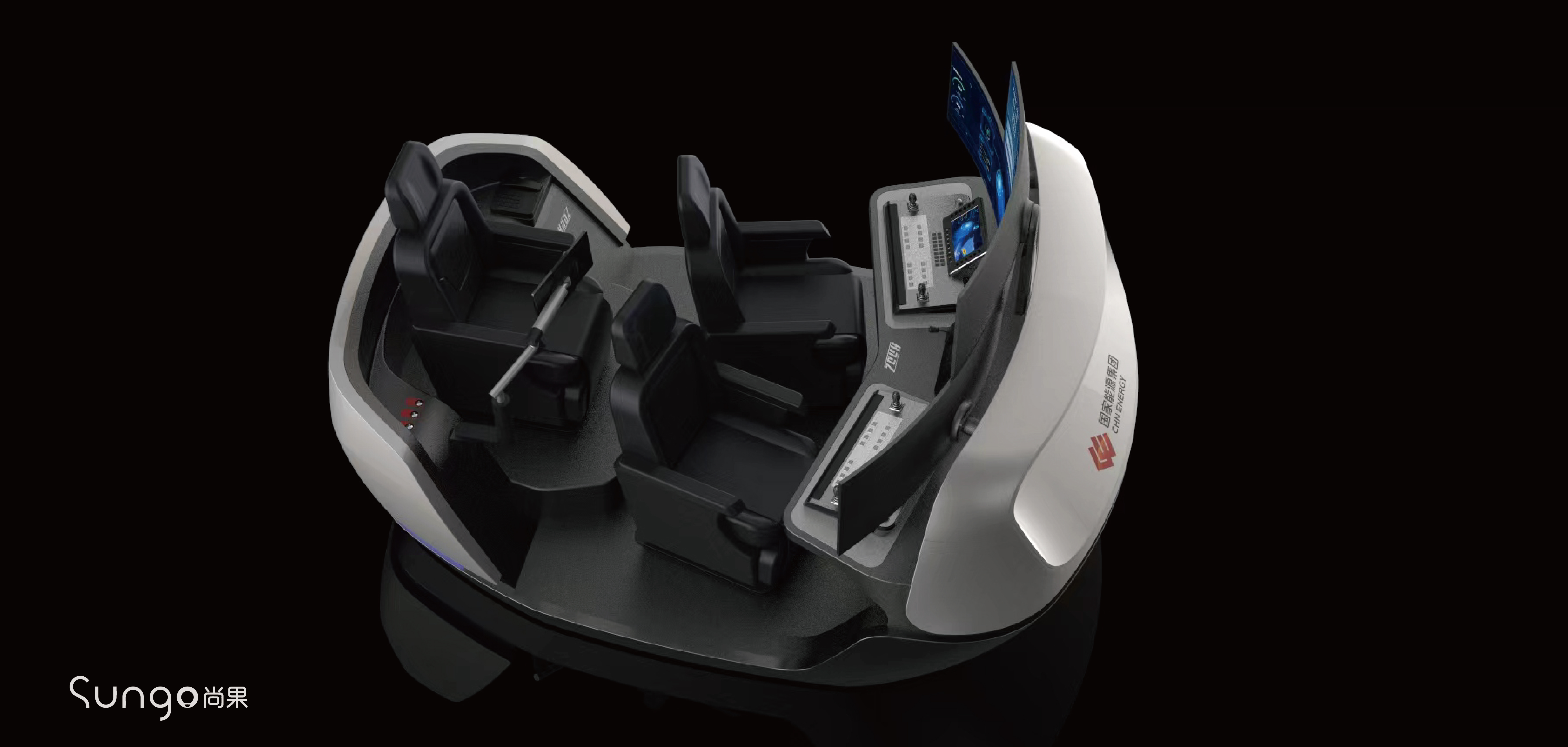 industrial equipment ，industrial design，Double cabin，