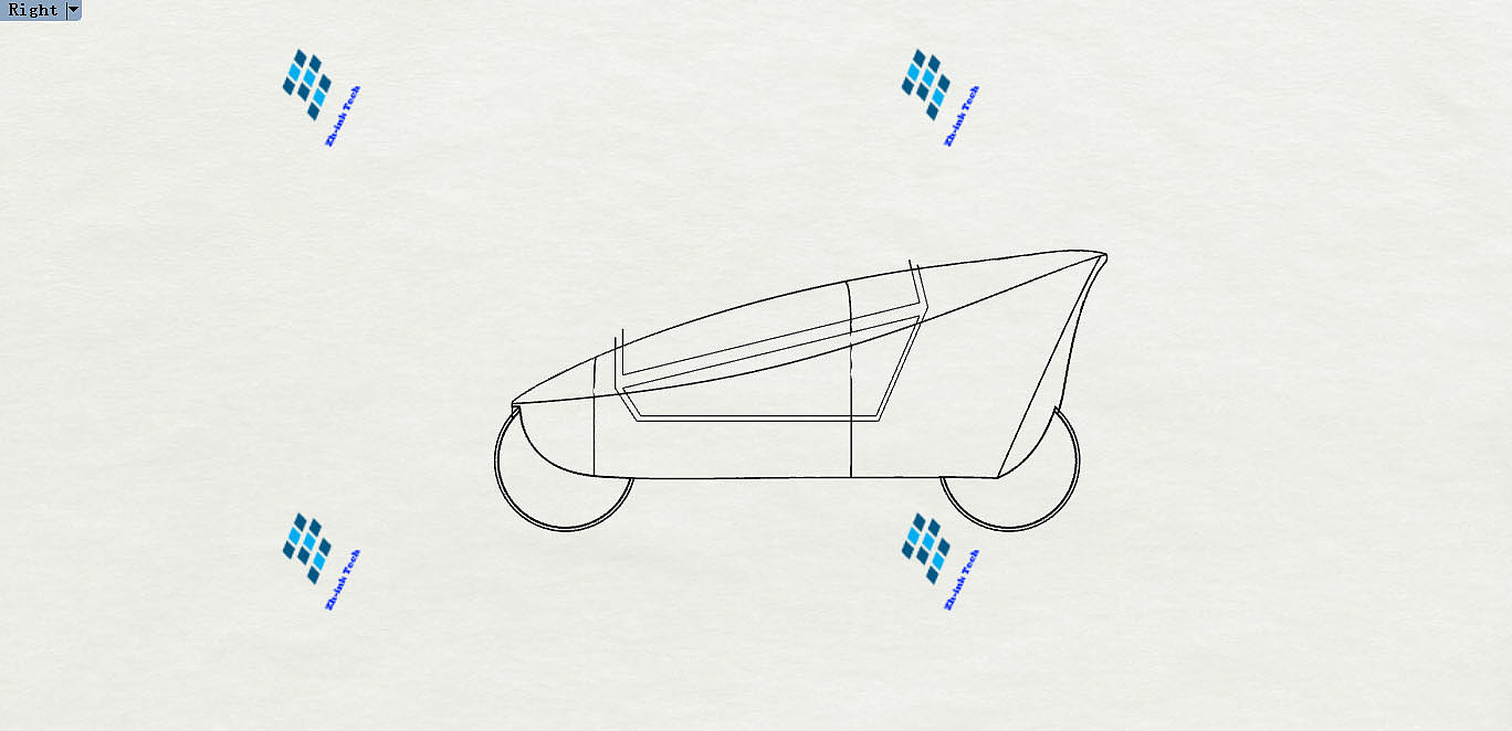 Simple lines，Vehicle design，Art study abroad，Future traffic，