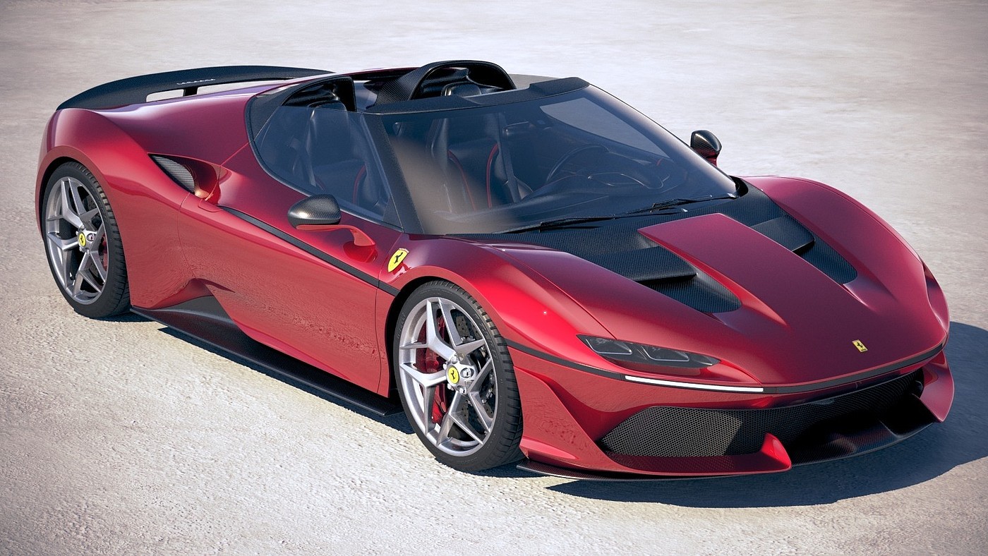 Sports car，Ferrari J50，2018IF，