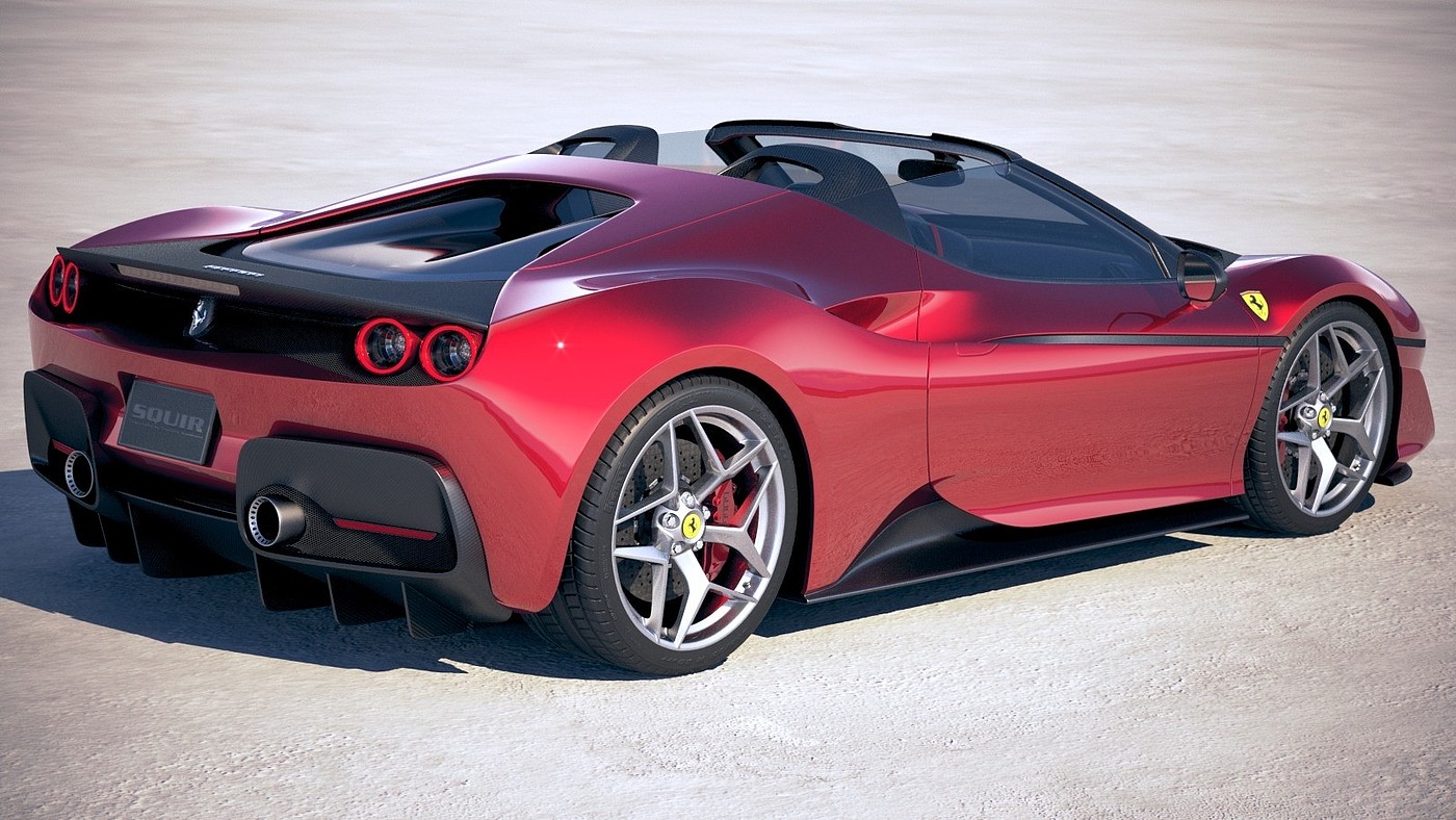 Sports car，Ferrari J50，2018IF，