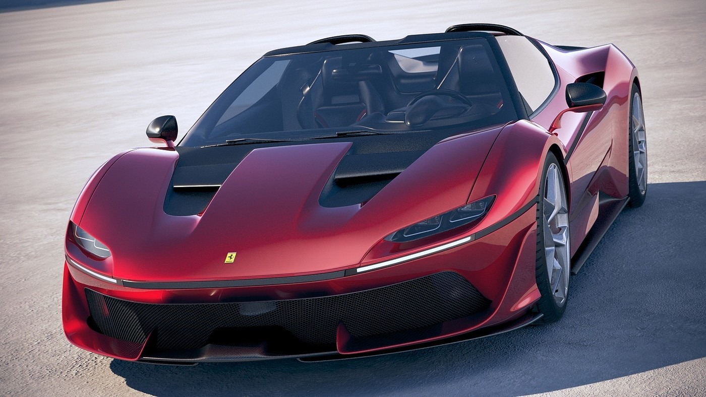 Sports car，Ferrari J50，2018IF，