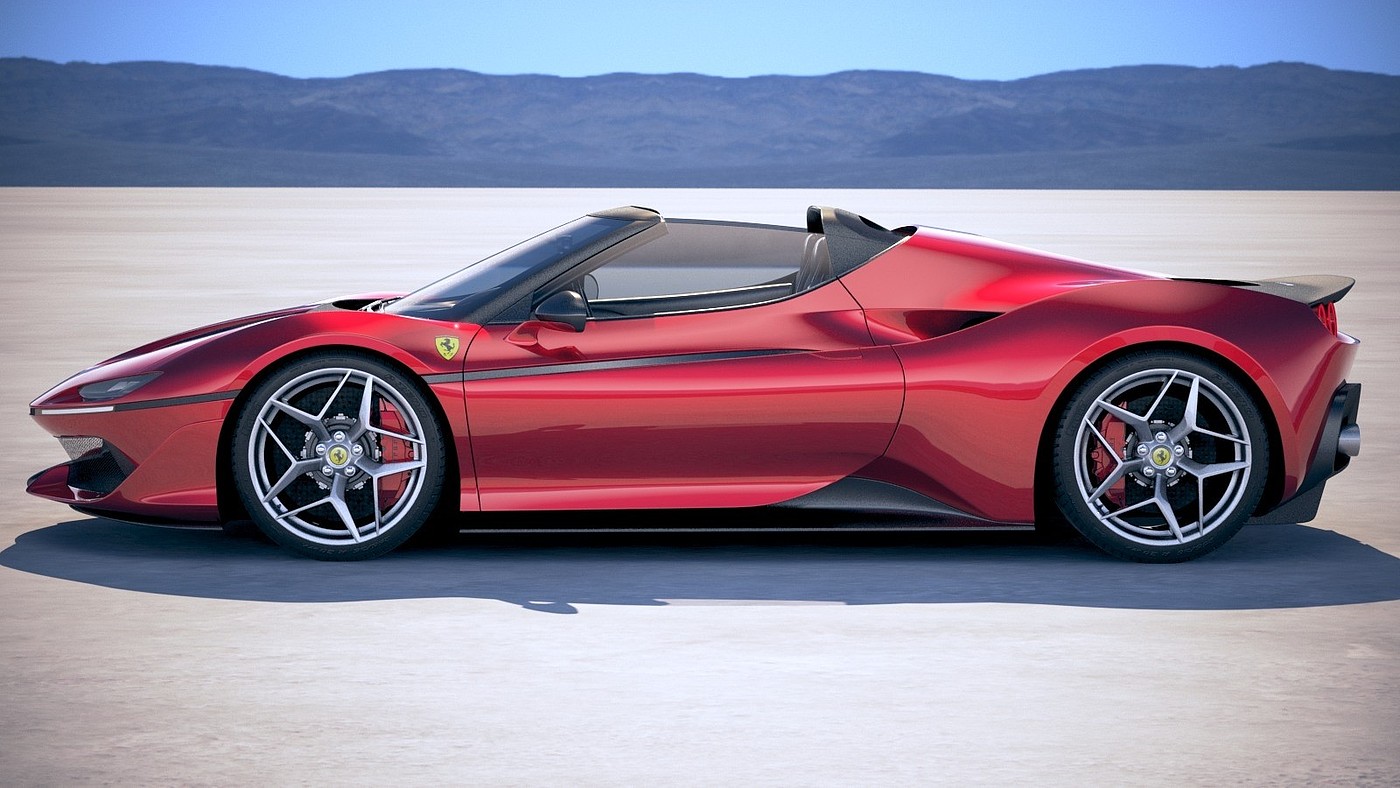 Sports car，Ferrari J50，2018IF，