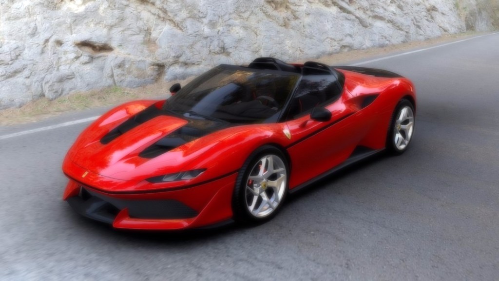 Sports car，Ferrari J50，2018IF，