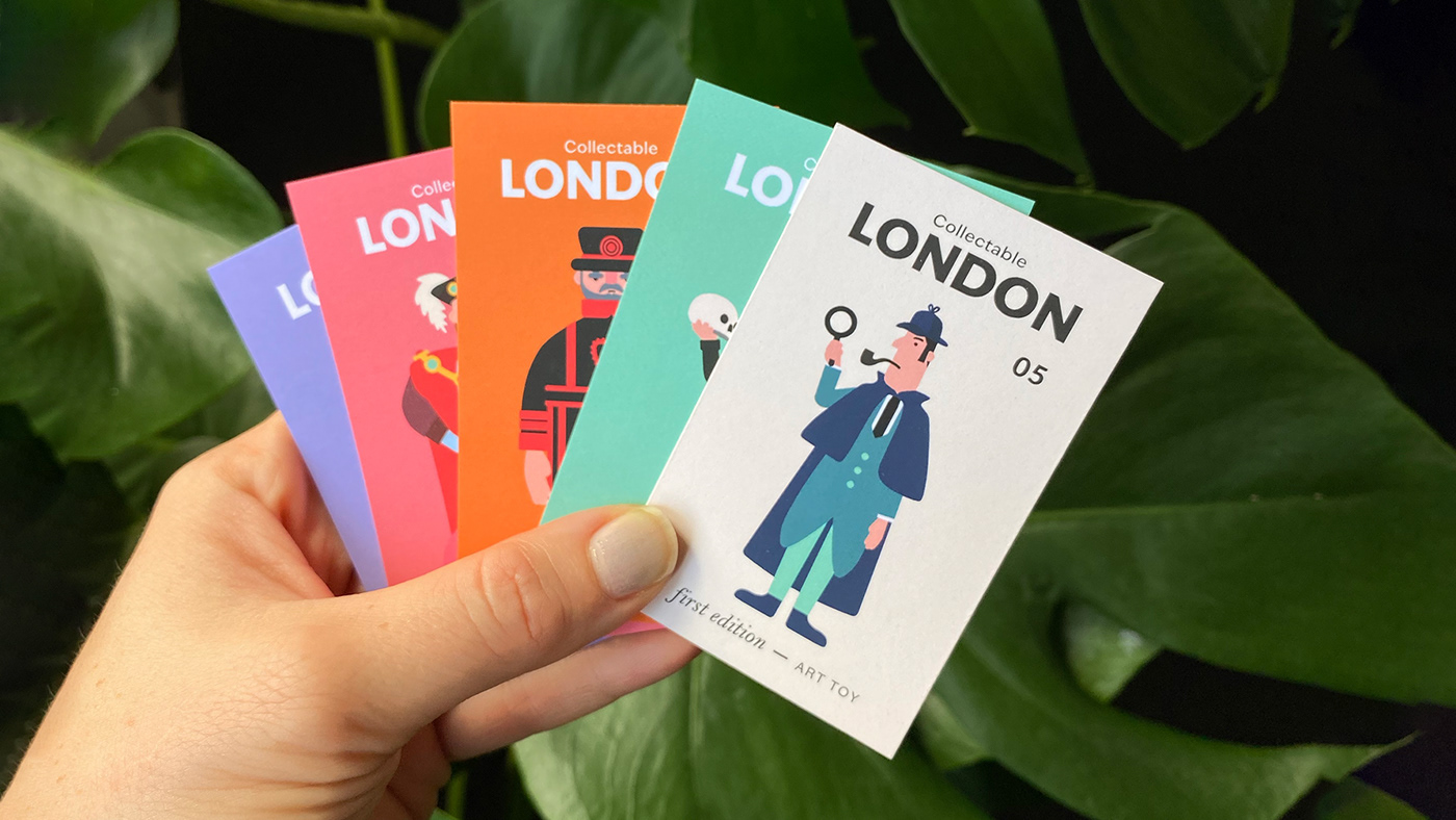 3d，Art toys，London，Keepsake，Character IP，