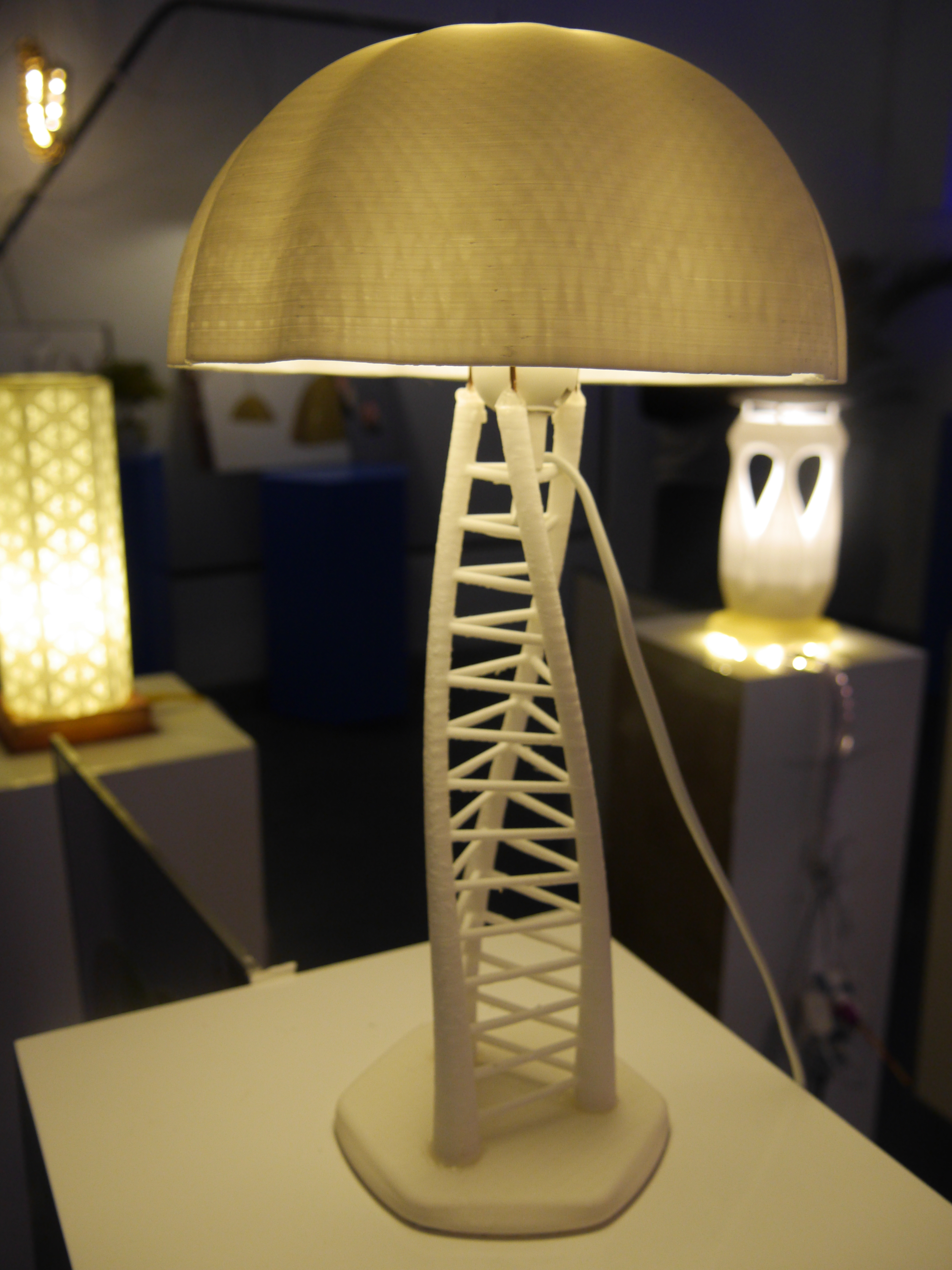 Lamp design，Lamp modeling，Lamp exhibition，Lamps course，Print lamp，