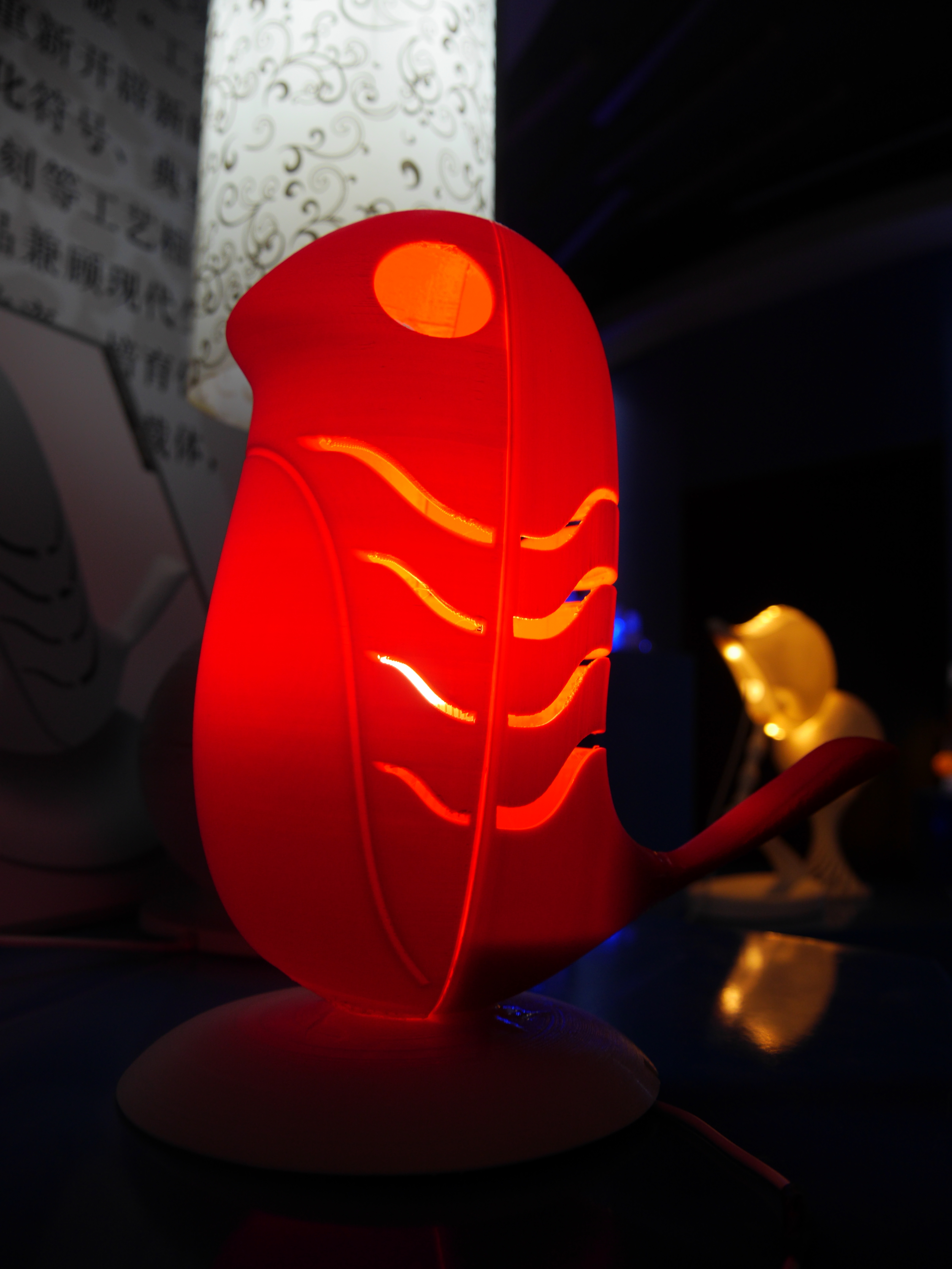 Lamp design，Lamp modeling，Lamp exhibition，Lamps course，Print lamp，