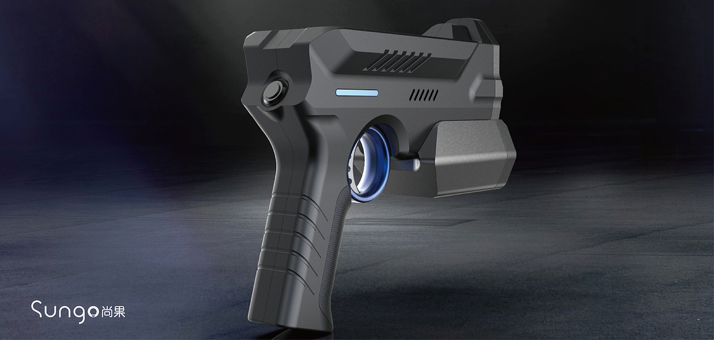 Appearance design，industrial design，Fingerprint gun，