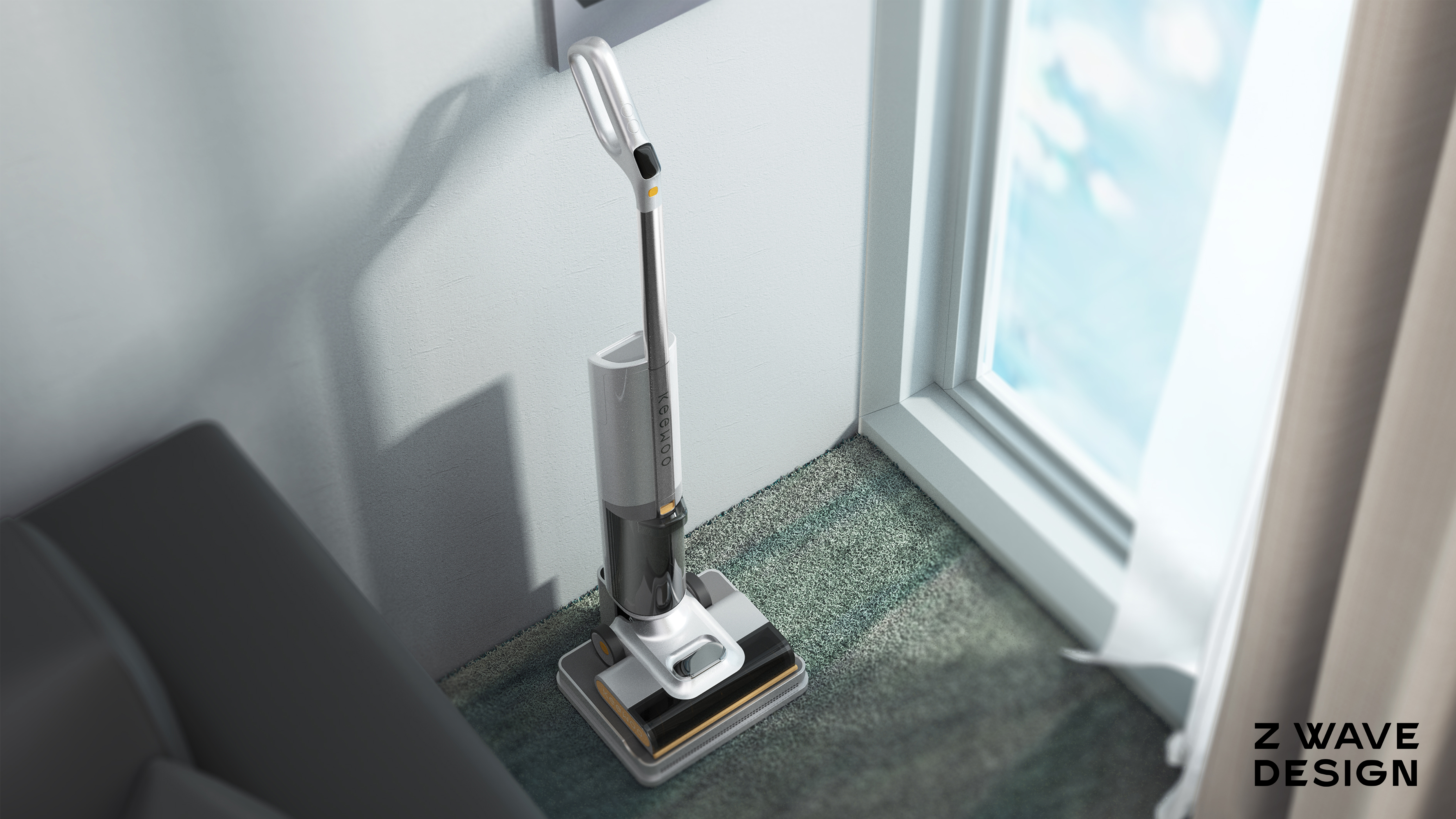 Intelligent washing machine，product design，household electrical appliances，clean，Vacuuming，Mopping，dry，sterilization，