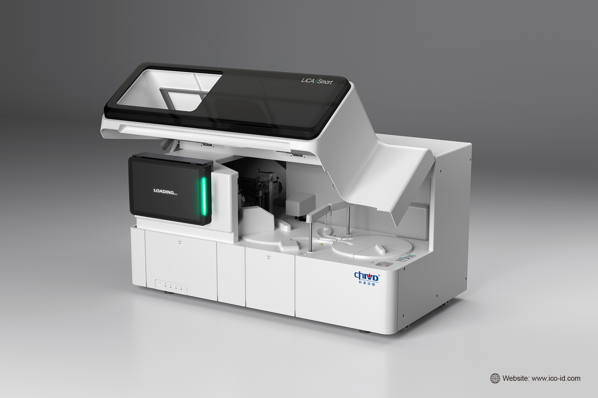 medical apparatus and instruments，Medical products，product design，Appearance design，Chemiluminescence，Analyzer，