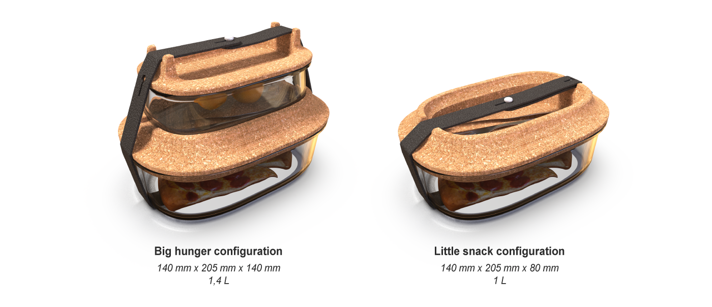 Lunch box，Environmental protection materials，Aluminium，