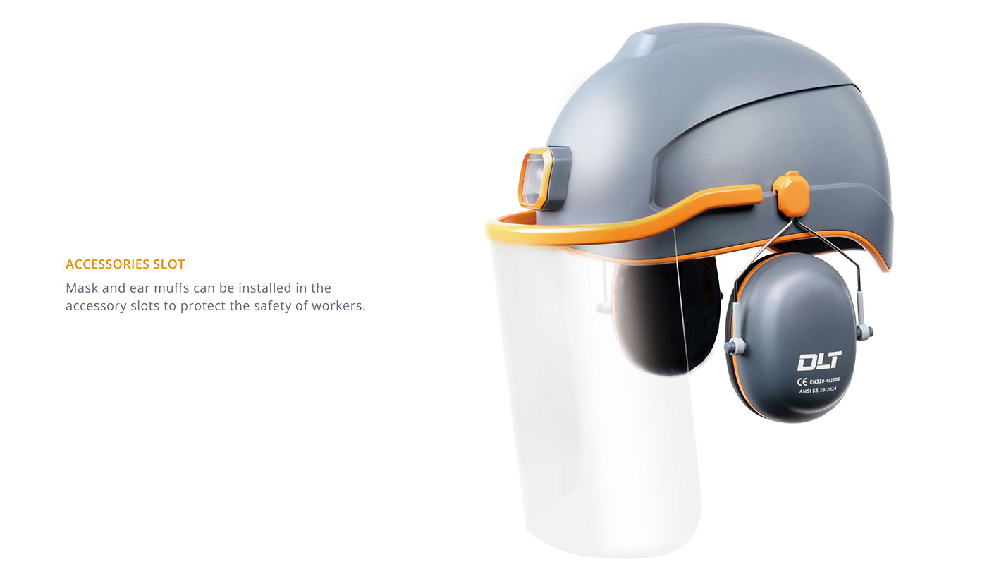 Helmet，security，Construction site，DLT，