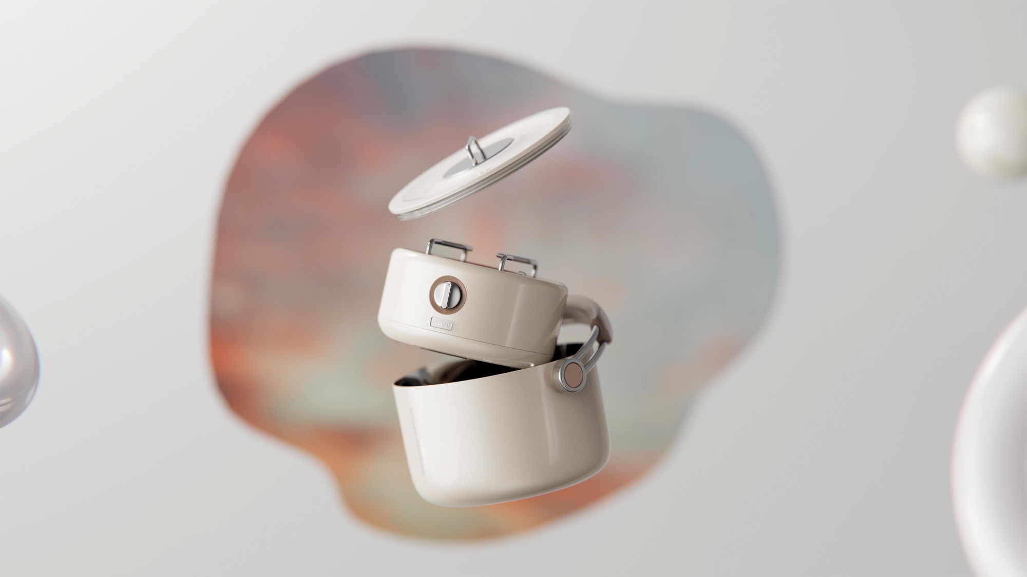 product design，industrial design，sample reels，Keyshot rendering，camping，Card furnace，