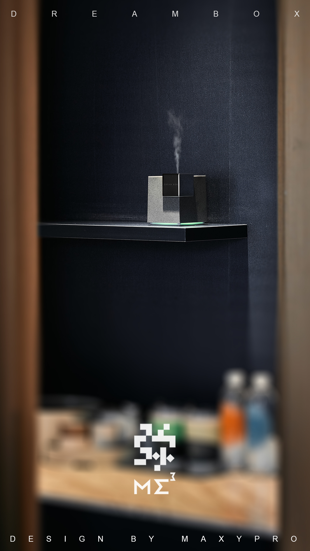 Fragrance Aromatherapy，White noise，Atmosphere night light，Music Bluetooth，Reduced geometry，Pure essential oil fragrance instrument，Music fragrance，Home, Zen tea, yoga meditation, office，