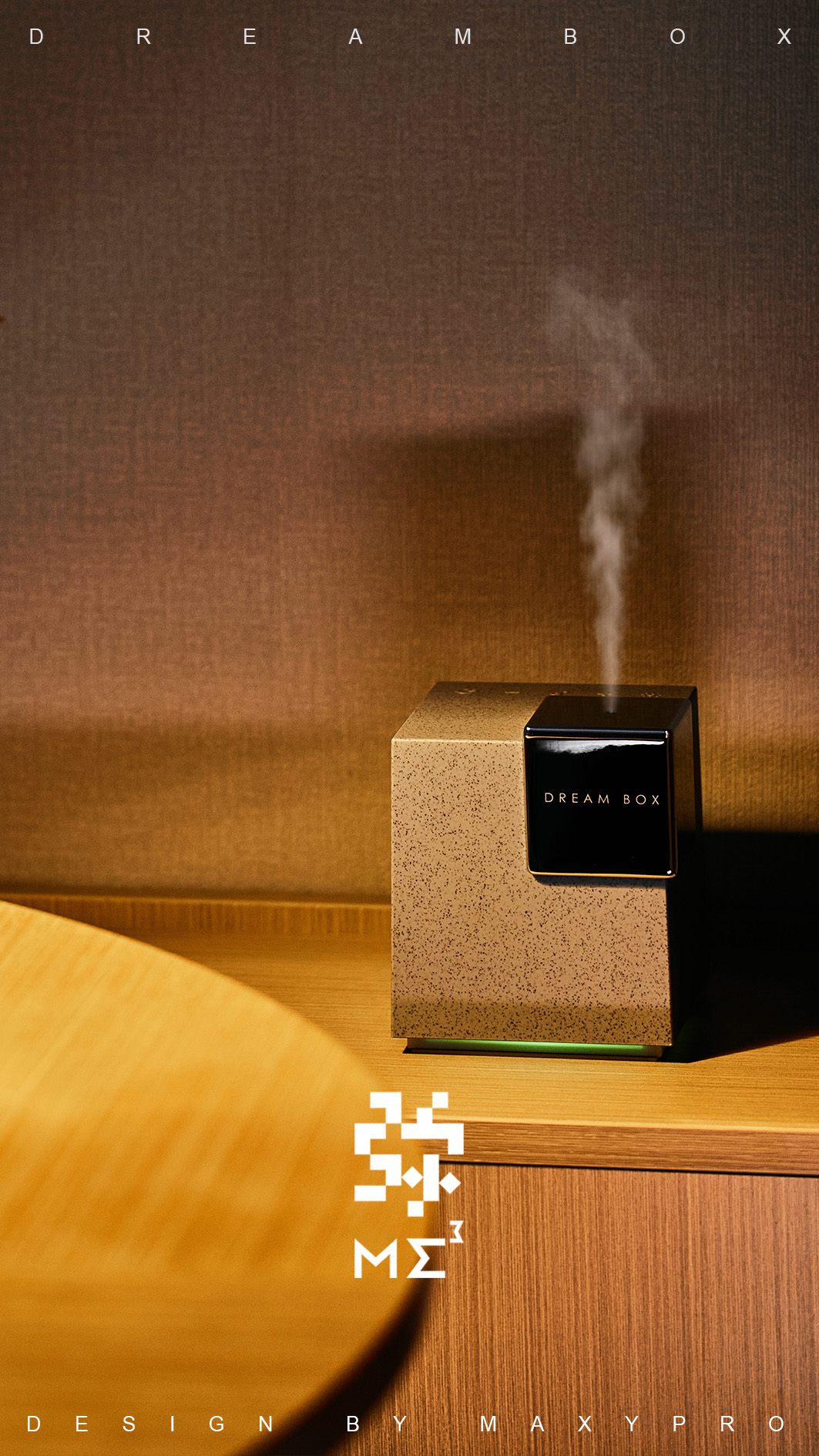 Fragrance Aromatherapy，White noise，Atmosphere night light，Music Bluetooth，Reduced geometry，Pure essential oil fragrance instrument，Music fragrance，Home, Zen tea, yoga meditation, office，