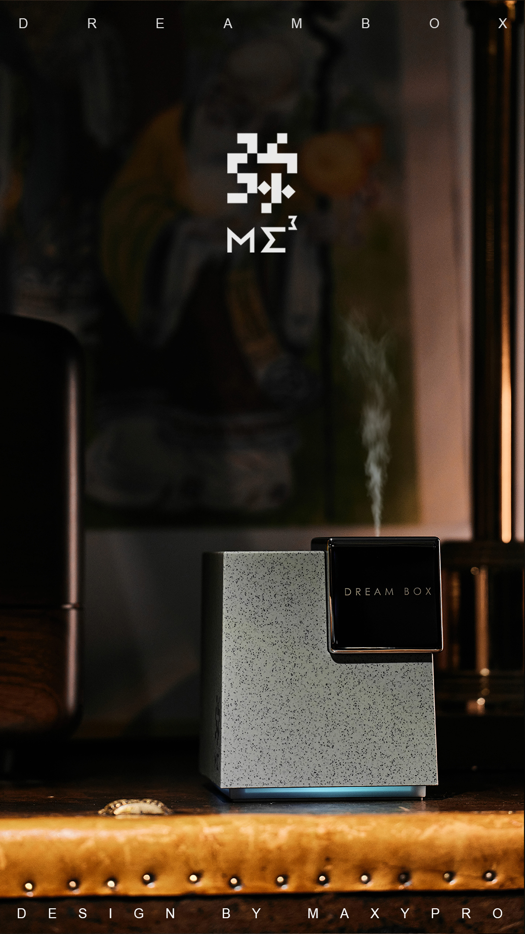 Fragrance Aromatherapy，White noise，Atmosphere night light，Music Bluetooth，Reduced geometry，Pure essential oil fragrance instrument，Music fragrance，Home, Zen tea, yoga meditation, office，