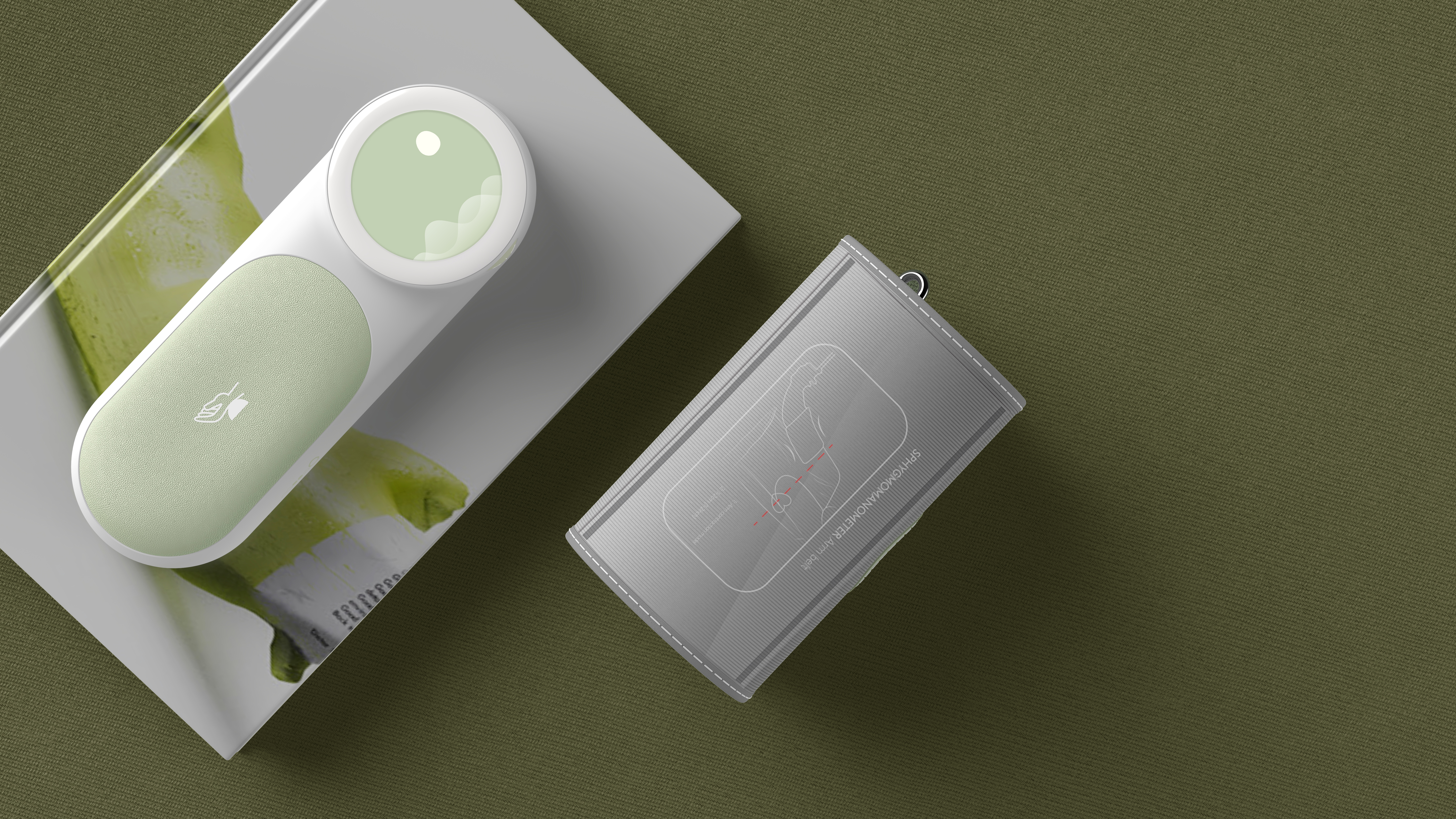 "MOONO" is an innovative intelligent arm electronic blood，sphygmomanometer，delicate，Small，quality，comfortable，accurate，Affinity，