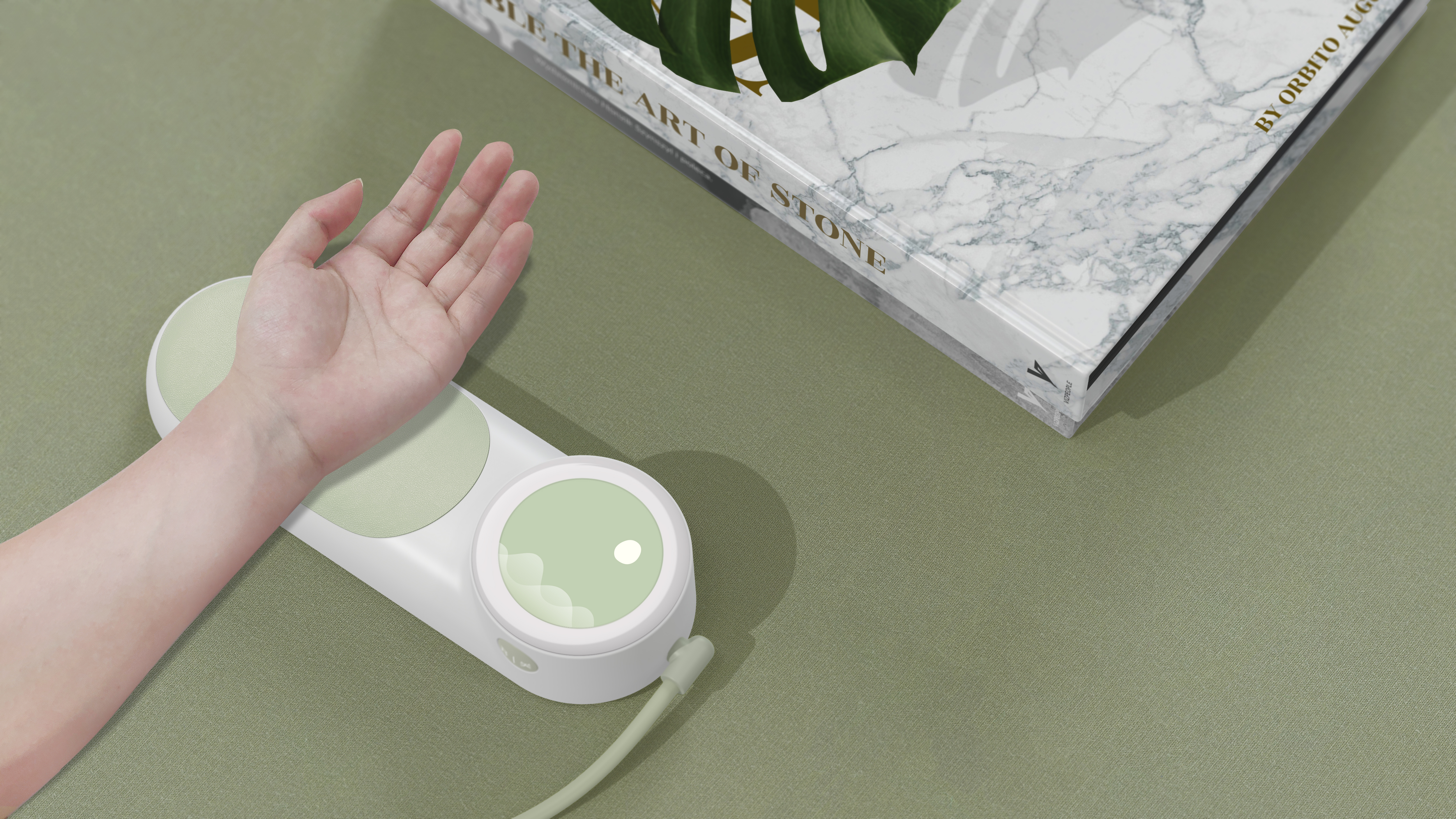 "MOONO" is an innovative intelligent arm electronic blood，sphygmomanometer，delicate，Small，quality，comfortable，accurate，Affinity，