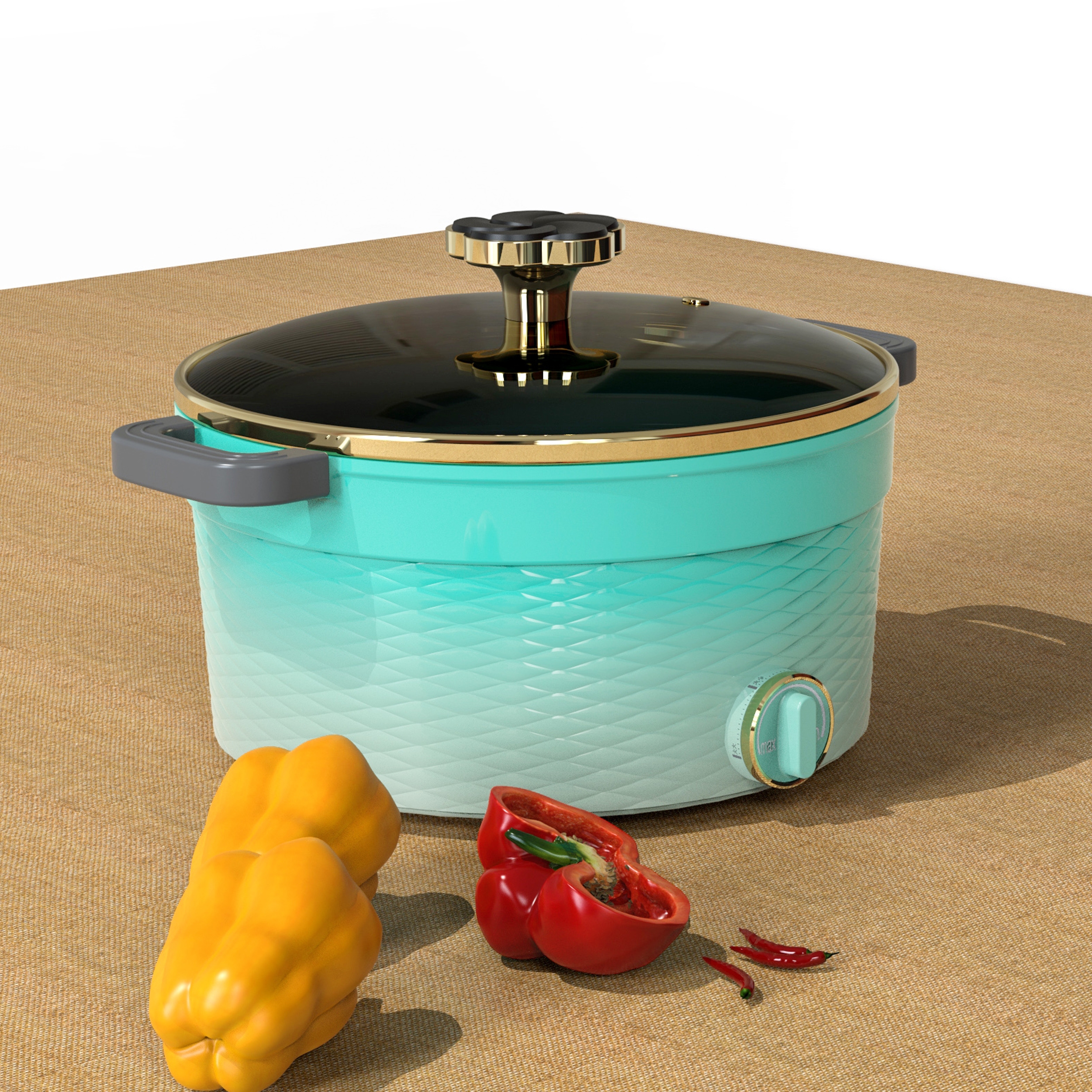Electric soup pot，Soup pot，Electric cooker，Large capacity electric cooking pot，small home appliances，