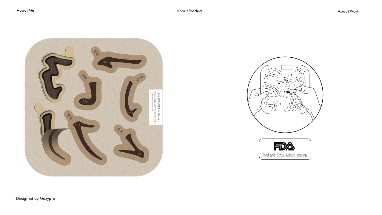 Words turn into tea，Tea packaging，Cultural creation，National tide，environment protection，