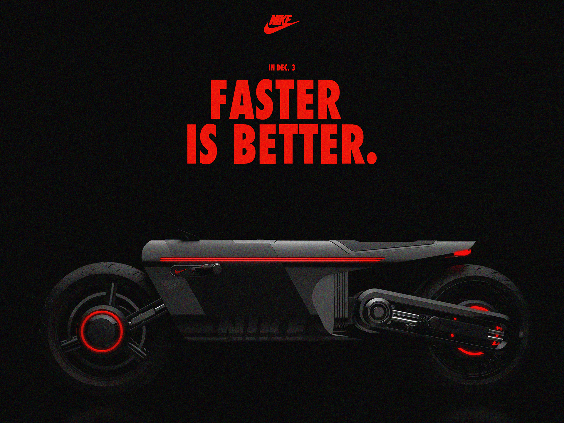 locomotive，motorcycle，Nike，