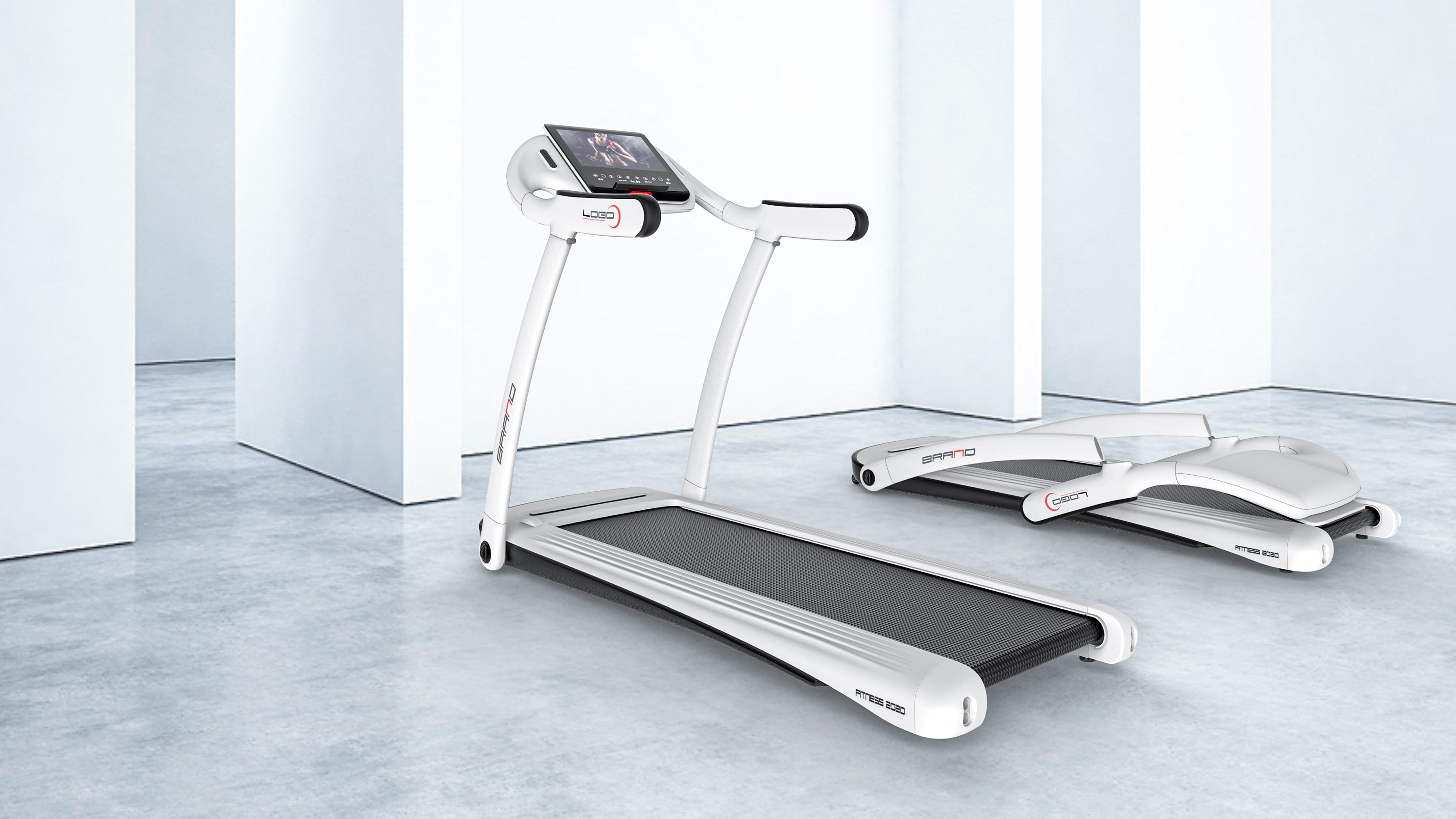 Fitness Equipment，Treadmill，Simplicity，Streamline feeling，household，