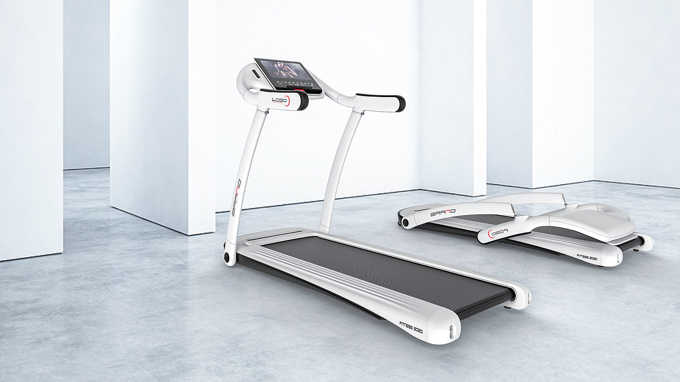 Fitness Equipment，Treadmill，Simplicity，Streamline feeling，household，