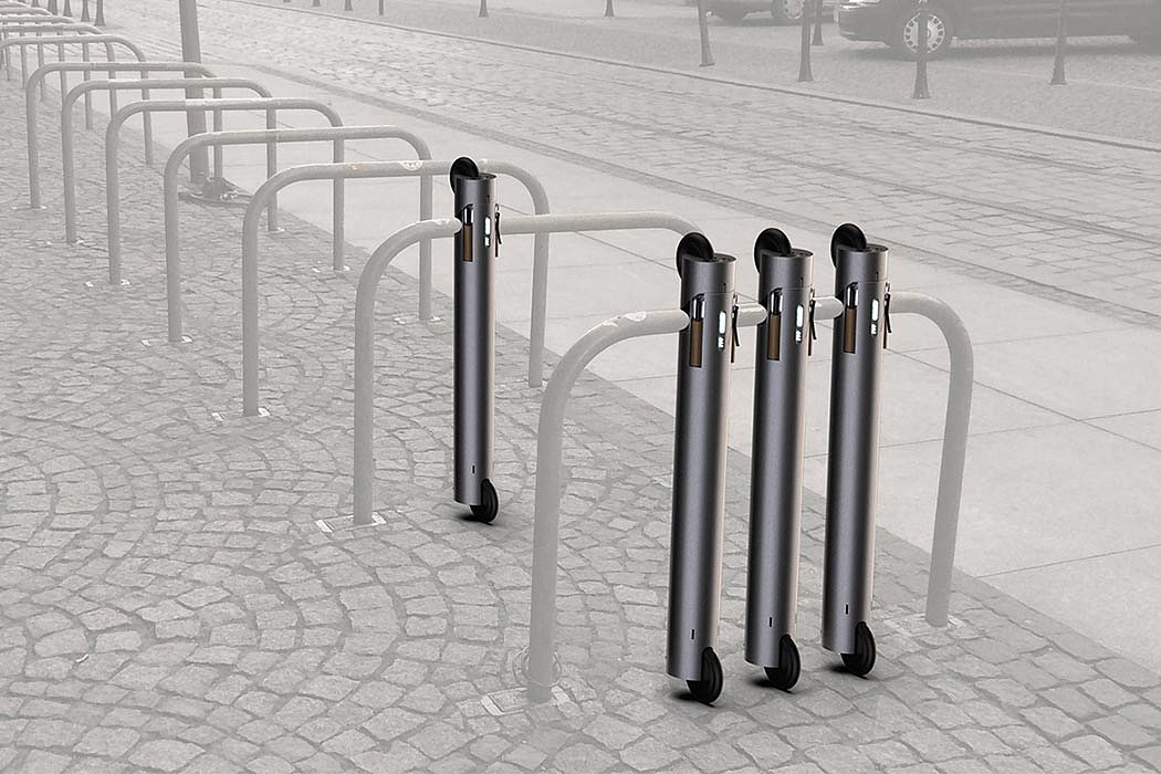 conceptual design，vehicle，Electric scooter，Glide，