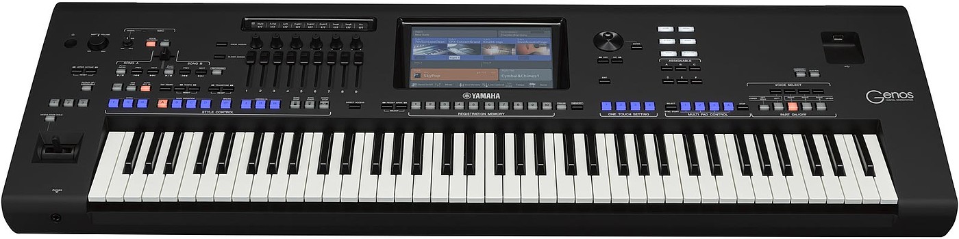 Electronic piano，Yamaha Genos，2018IF，