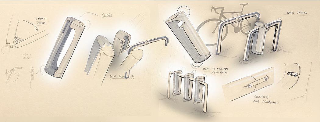 conceptual design，vehicle，Electric scooter，Glide，