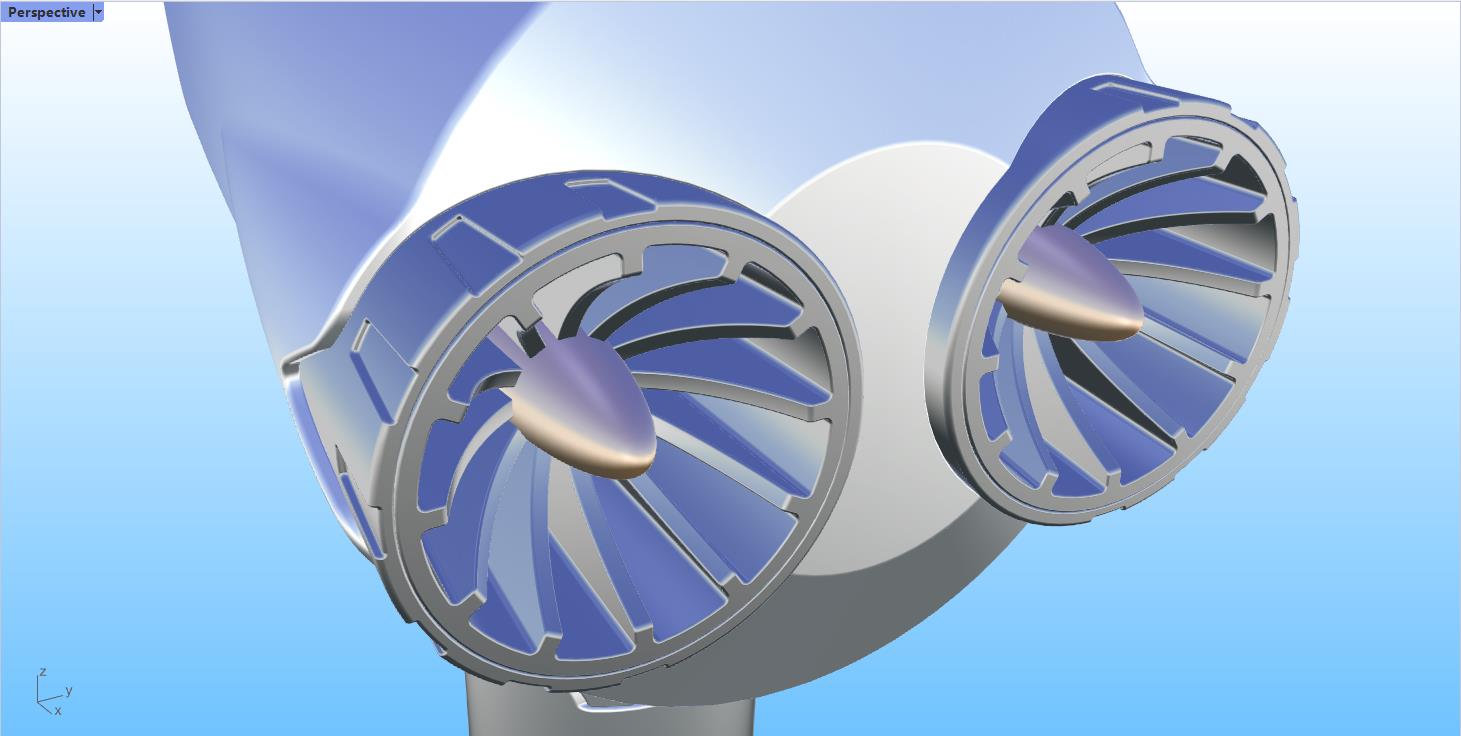 hair drier，hair drier，industrial design，industrial design，Rhinoceros modeling，Rhinoceros modeling，Rhino modeling，Rhino modeling，Tutorial sharing，Tutorial sharing，Modeling tutorial，Modeling tutorial，Video tutorial，Video tutorial，household electrical appliances，household electrical appliances，