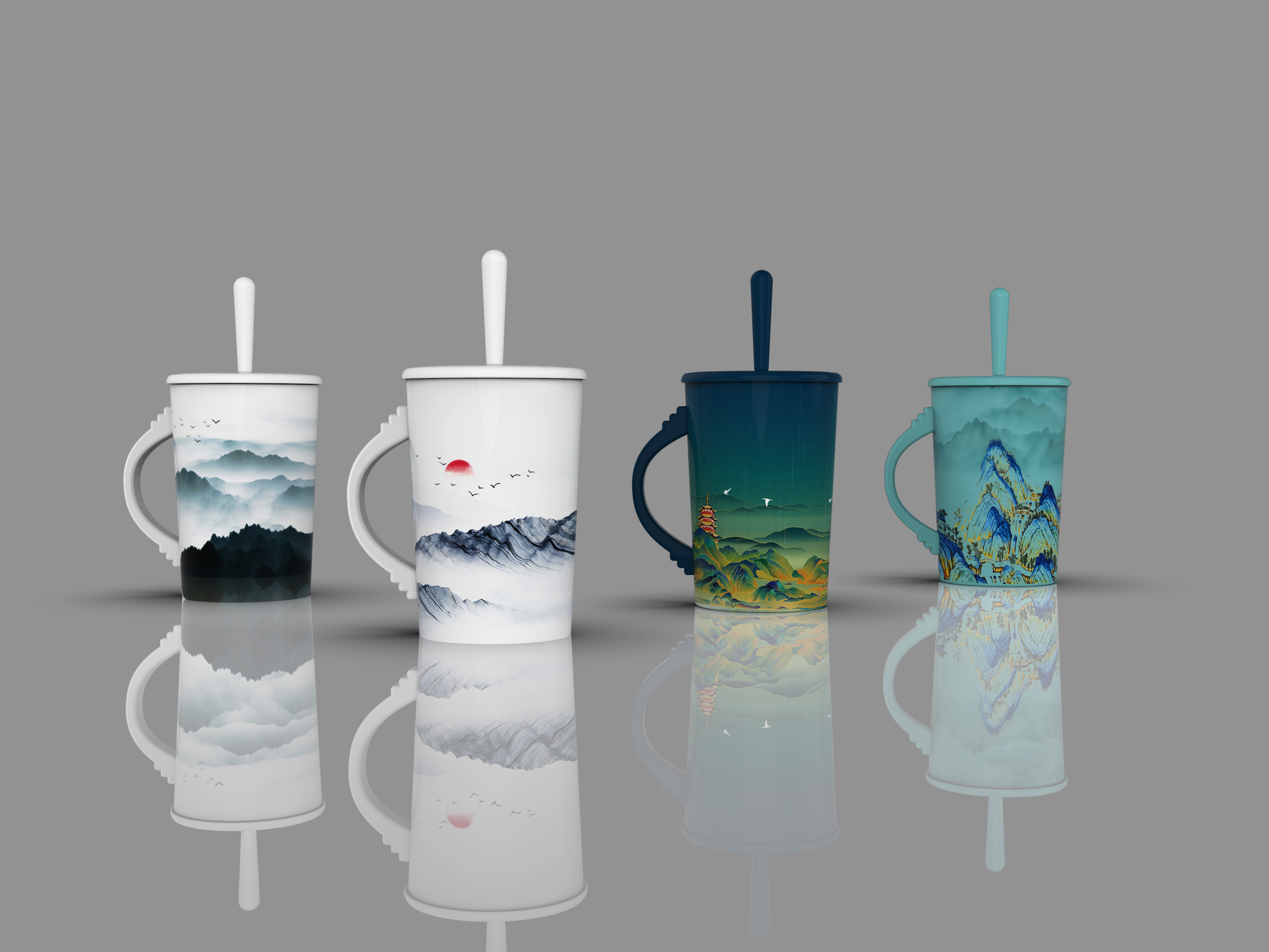 Li Bai Culture Cup，