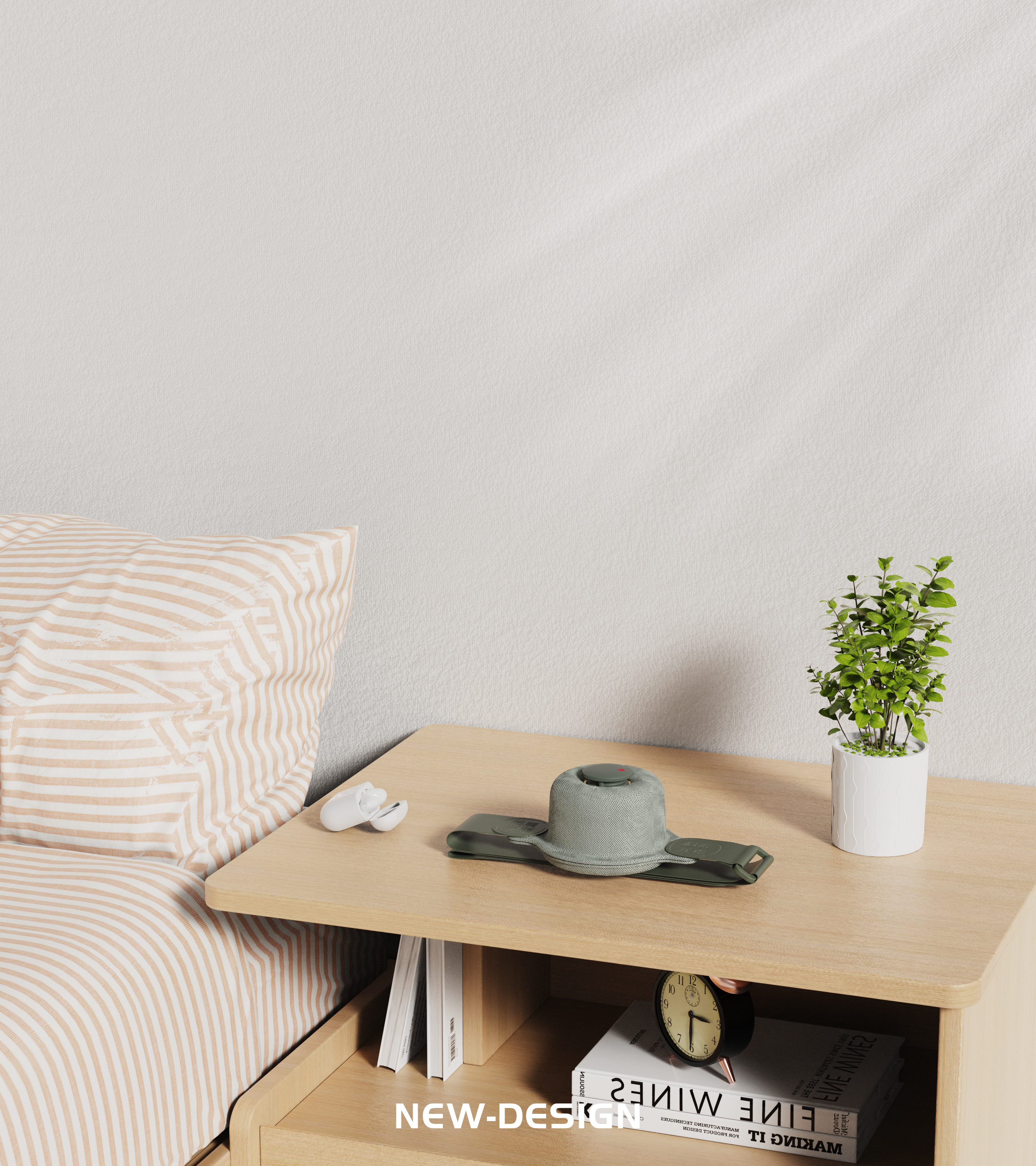 Ancient moxibustion，Visual temperature regulation，Infineless rotation，industrial design，