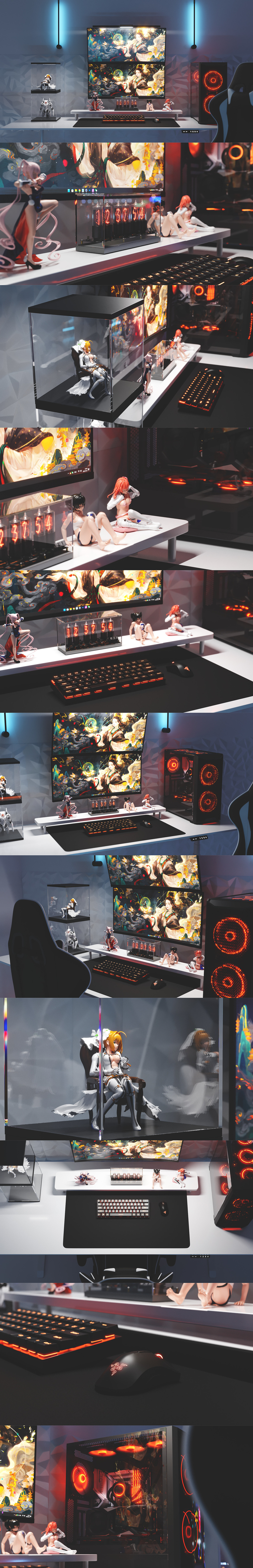 E-sports，keyshot，Render，