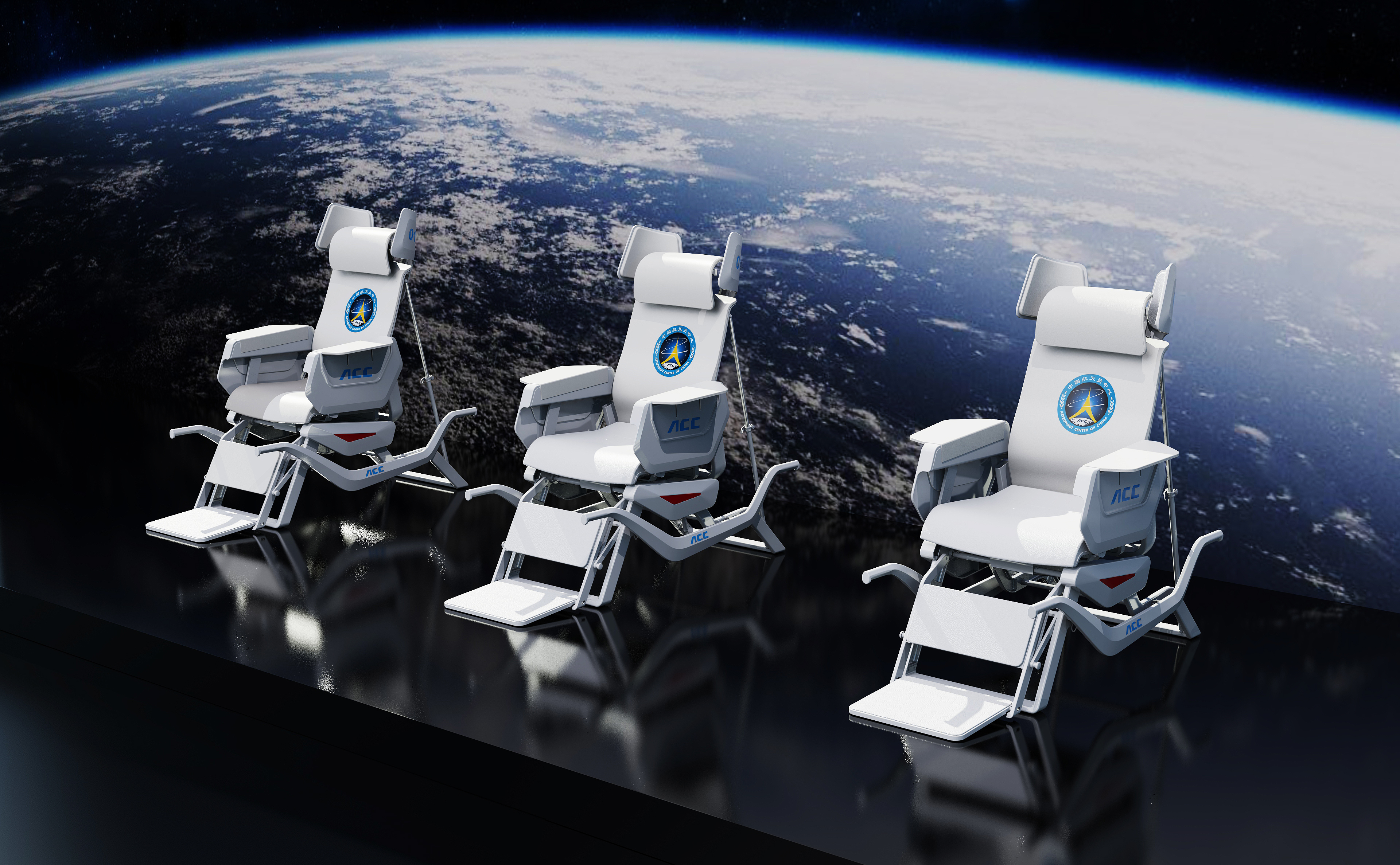 Shenzhou 14 spacecraft，Astronaut ground transfer tool，Chengdu Youlian Smart Industry Design，Space design，